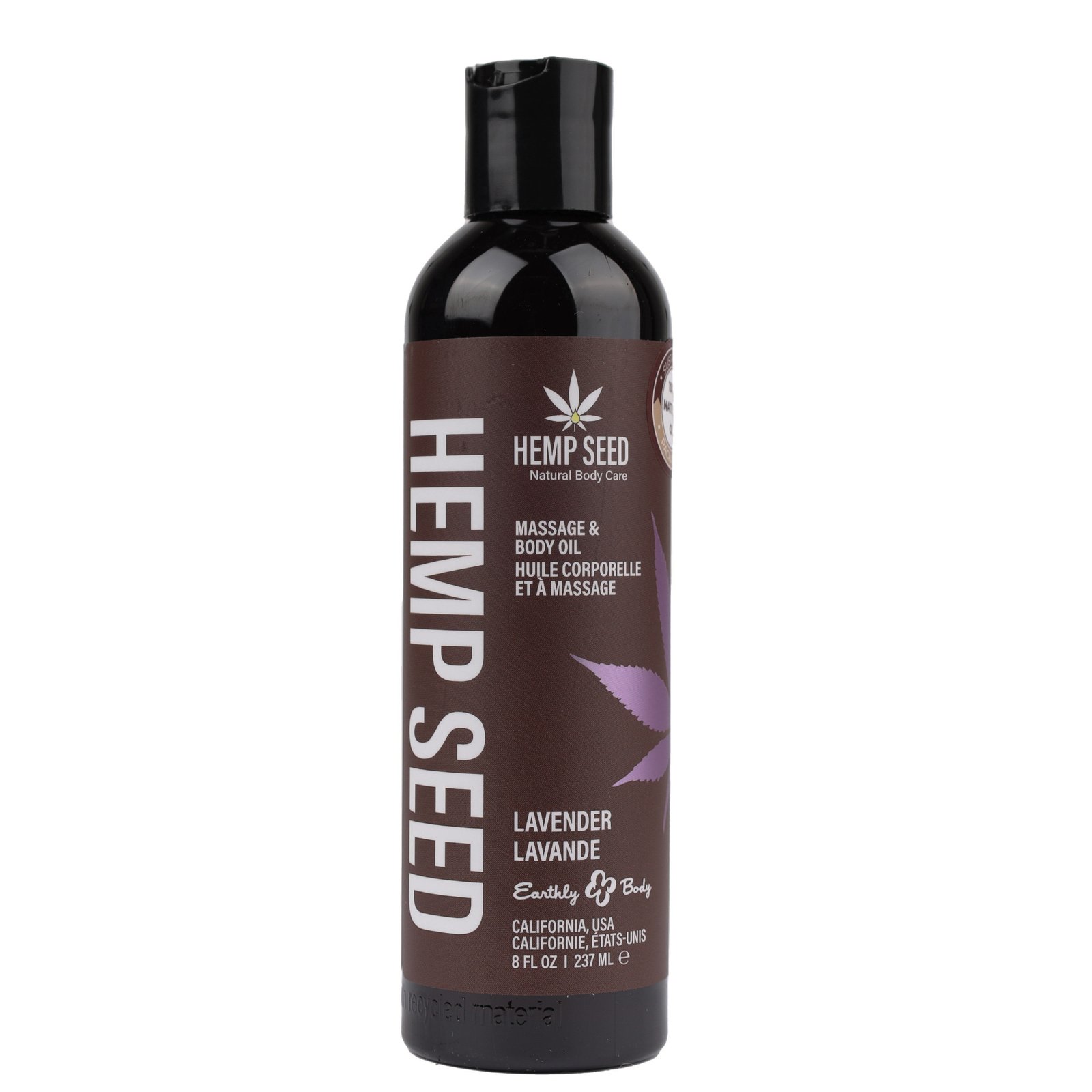 W3GDBtHlXRYautGBv27RC6oVFQ0xkkoc.jpg Hemp Seed Massage and Body Oil - Lavender - 8 Fl. Oz./ 237ml - Image 1