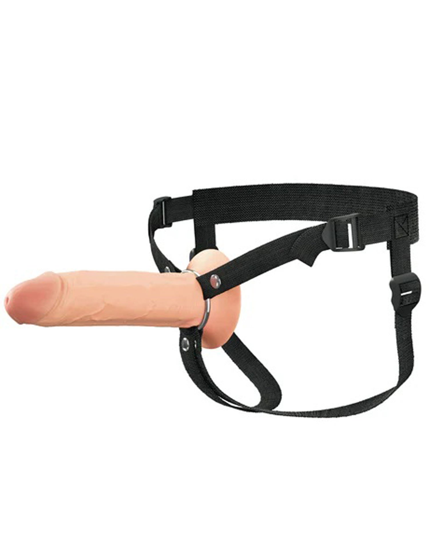 WHfw0bJDOJrKHRtGbsPJ9LlHIG1SxvkZ.jpg Fantasy X-Tensions Elite 8" Silicone Hollow Strap Dual Density - Light - Image 1