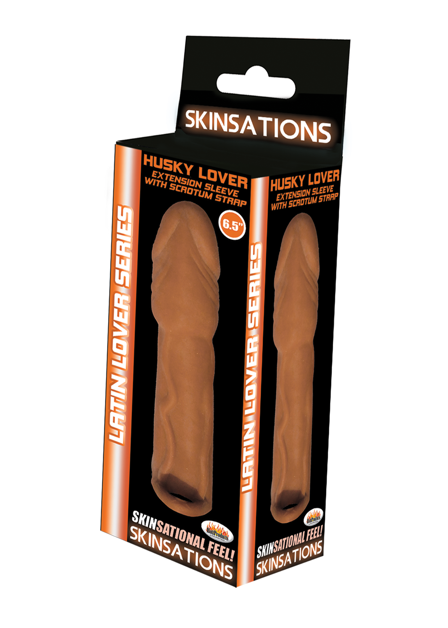 WHtW5dWS1oXF4i2IHEOqYSMsRa53x529.png Skinsations Latin Lover Series Husky Lover 6.5 Inch - Brown - Image 1