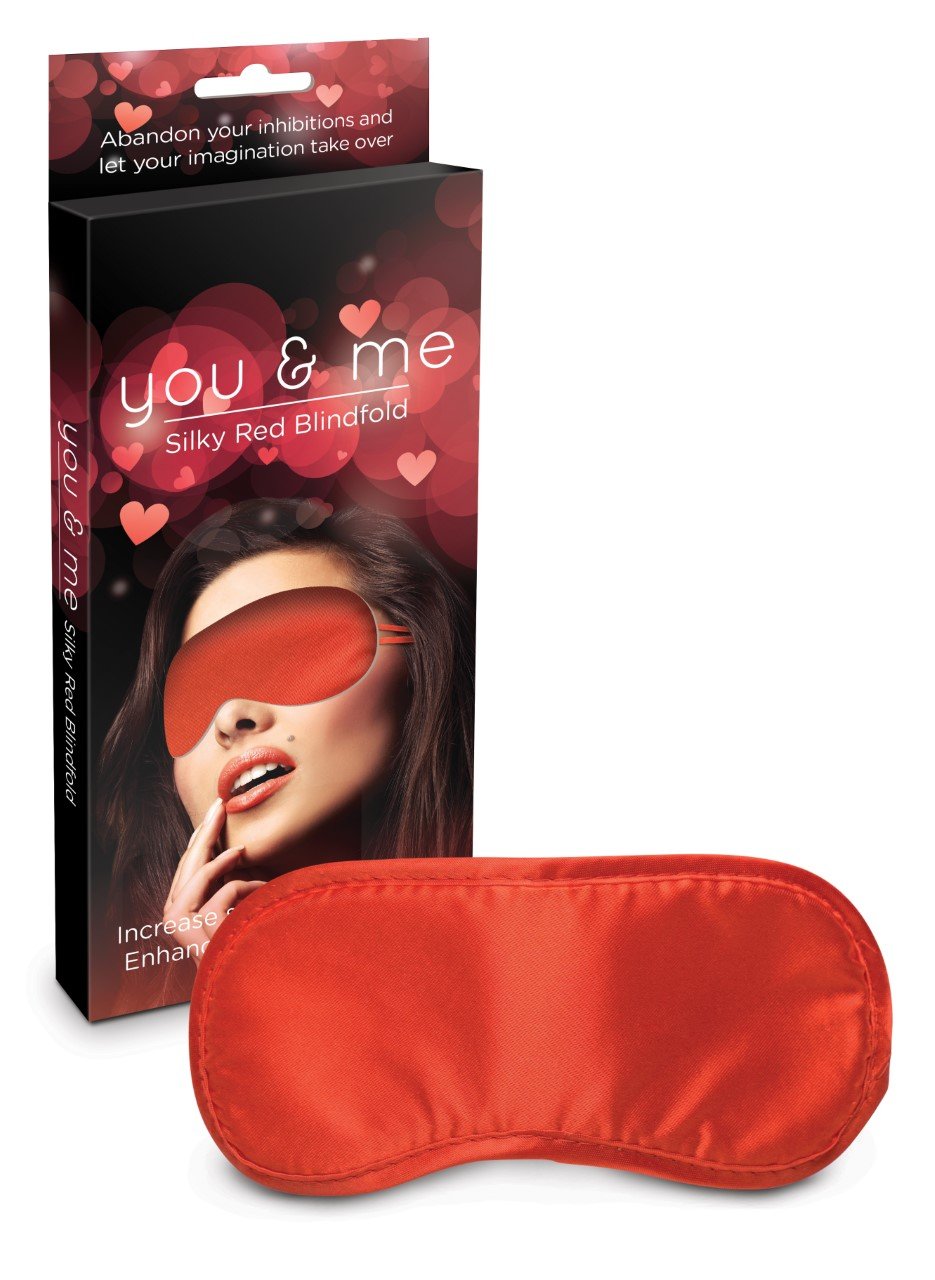 WIfNgZfHDithdVpUaFmJgJIrIPDMsRih.jpg You & Me Silky Red Blindfold - Image 1