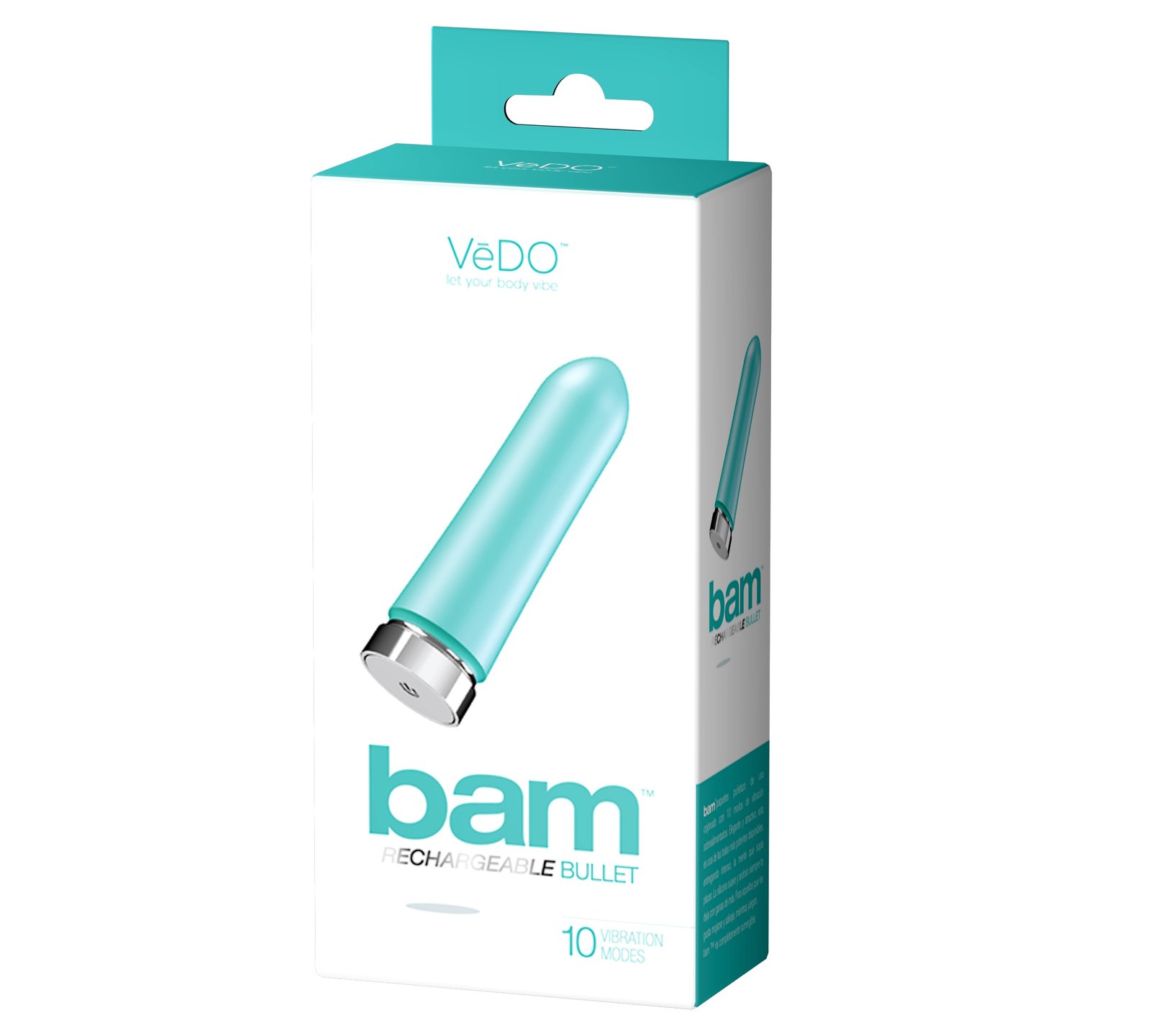 WT0qm1oSCOC70uIGKUyU04dgo8XMr4rx.jpg Bam Rechargeable Bullet - Tease Me Turquoise - Image 1
