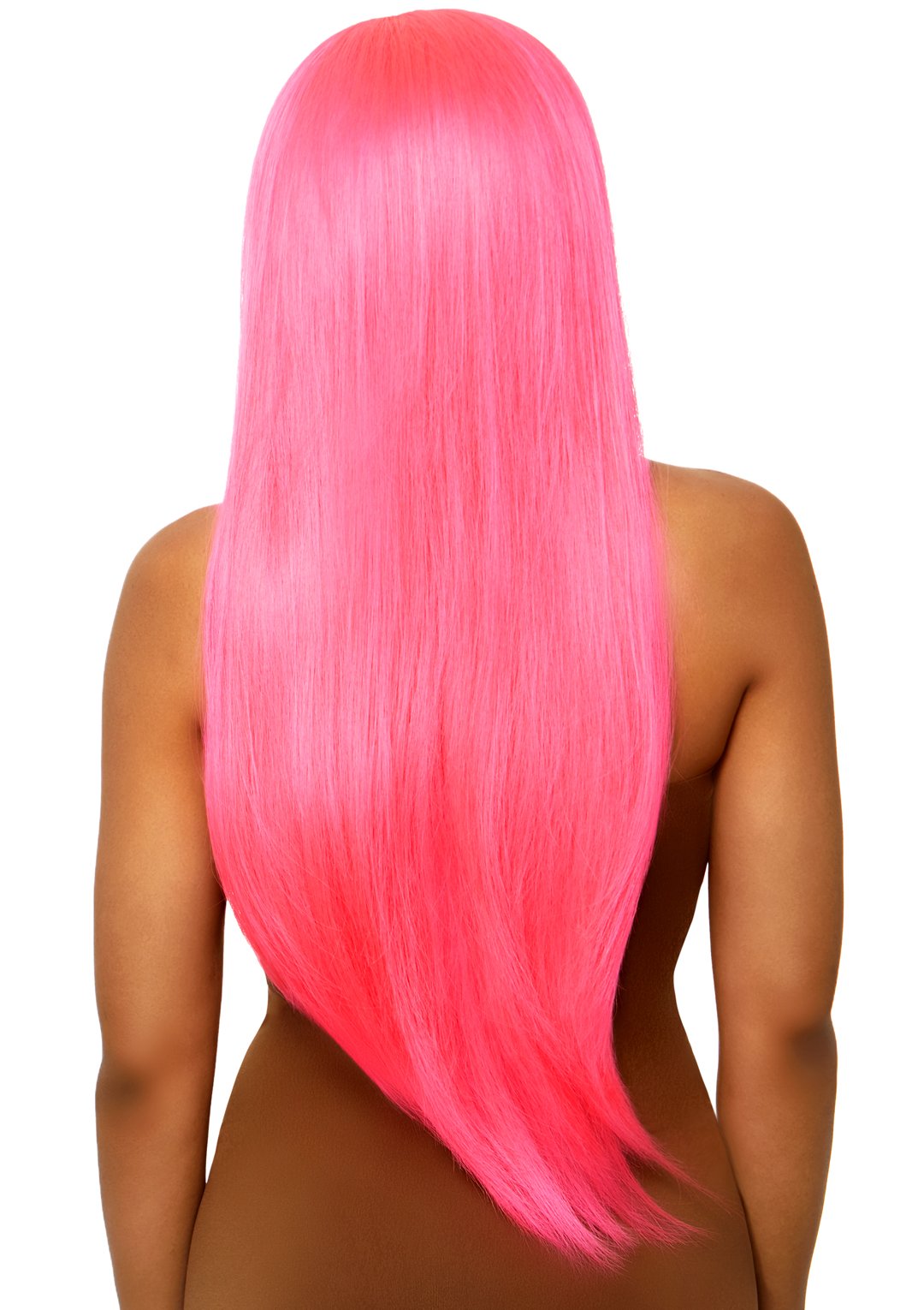 WjzY4SkJkm1odLk6mEyYvK5WgZYD8zGq.jpg Long Straight Wig 33 Inch - Pink - Image 1