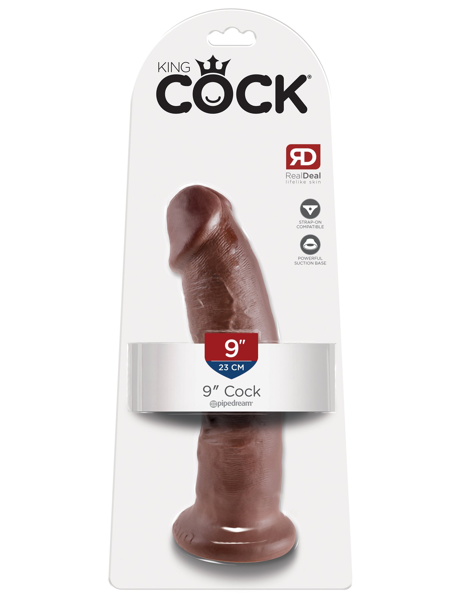 WnQt5n5FILOH4ATy6O6SrCZVNfmfGVNC.jpg King Cock 9-Inch Cock - Brown - Image 1