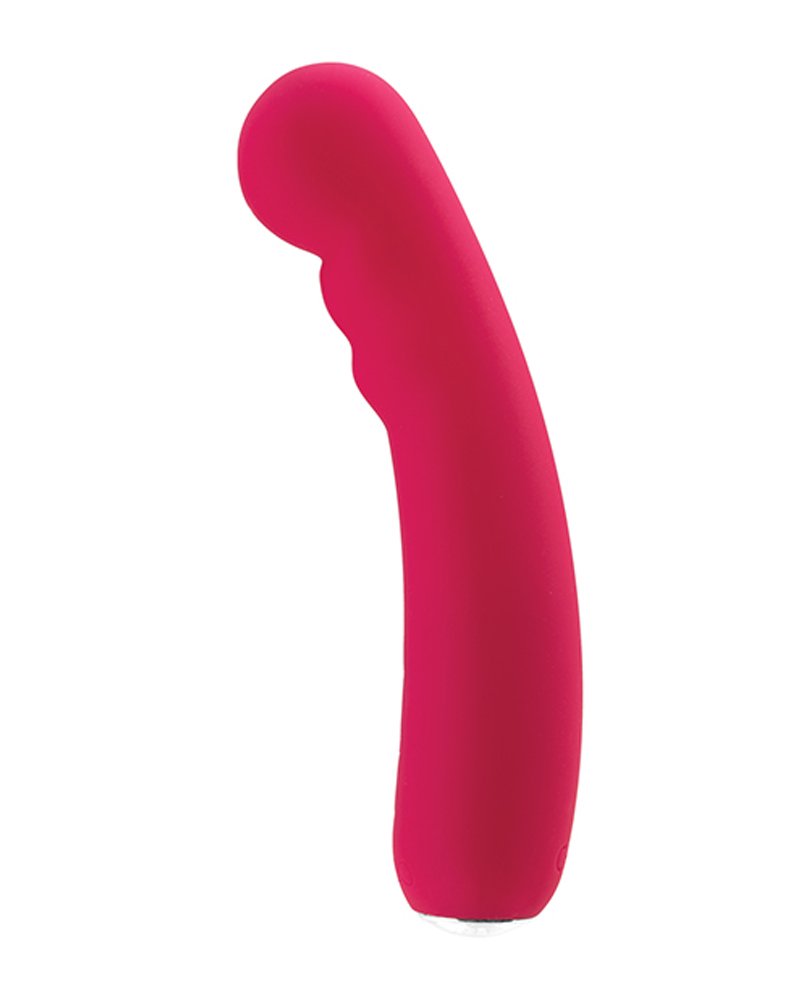 Y0QGrfoj3CRYvkGHsjSkcNr3lvSSm5GC.jpg Midori Rechargeable G-Spot Vibe - Foxy Pink - Image 1
