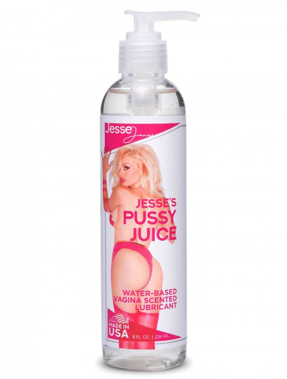 YL4D9kEHYjif97P7ZpNUpBesnBMagsHc.jpg Jesse's Pussy Juice Vagina Scented Lube- 8 Oz - Image 1