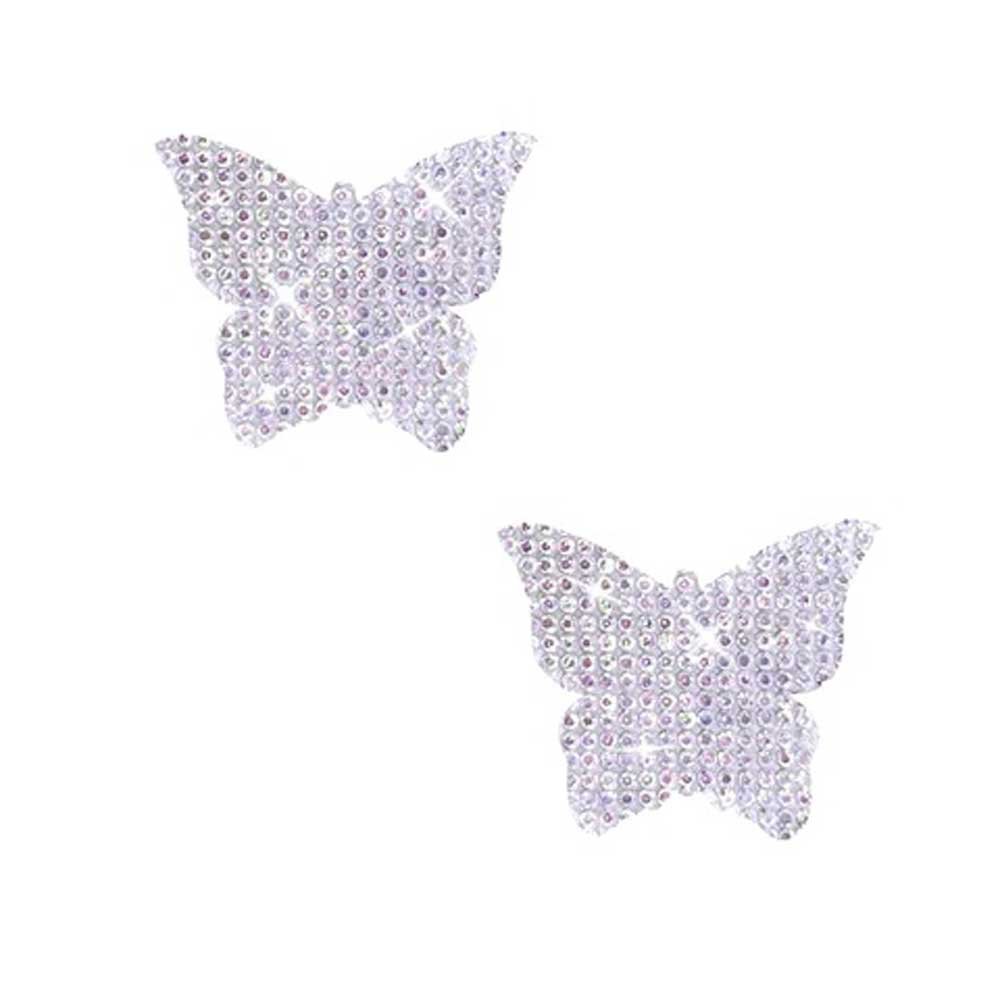 Yvo3KVhJOfVARBUBBvcflFJrVA7IQFzO.jpg Razzle Dazzle Crystal Butterfly Jewel Sparkle Body Stickers 6 Pk - Image 1