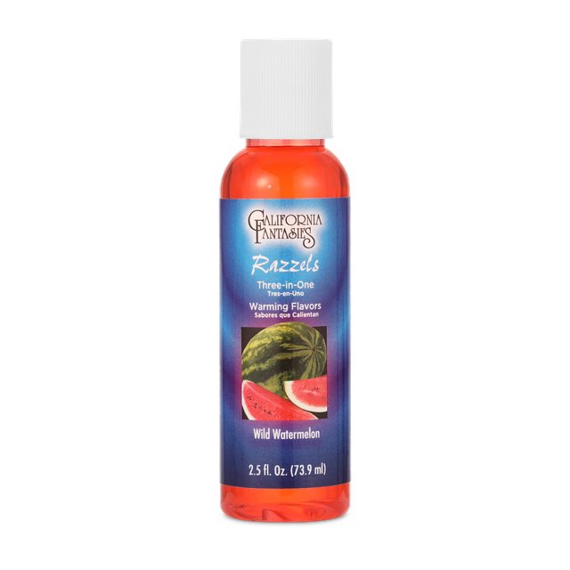 ZpjKCEjL.jpg Razzels Warming Lubricant - Wild Watermelon - 2 Oz. Bottle - Image 1