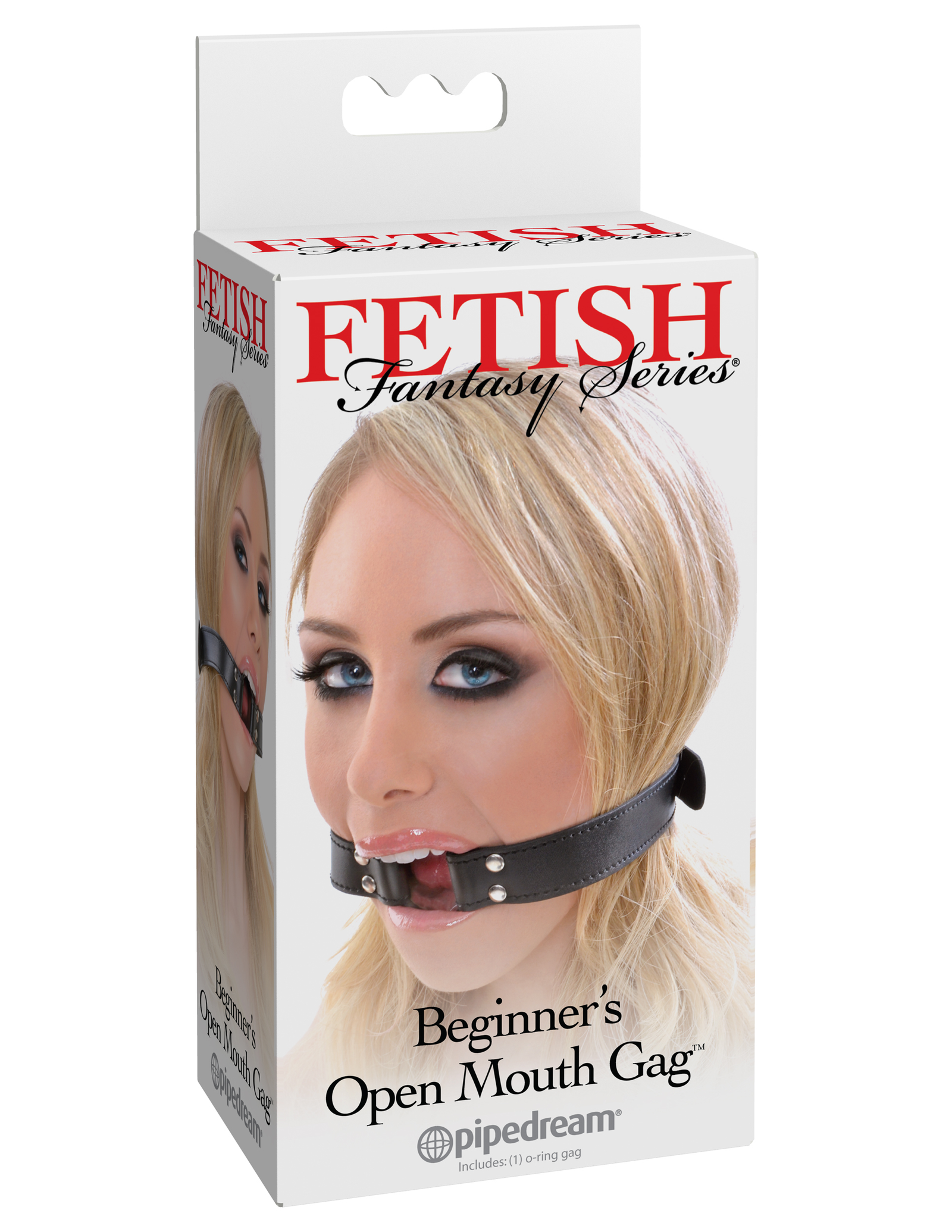 ZzuaaAkpdPyq4YMlbNG6QGQphevq9cKH.png Fetish Fantasy Series Beginners Open Mouth Gag - Black - Image 1