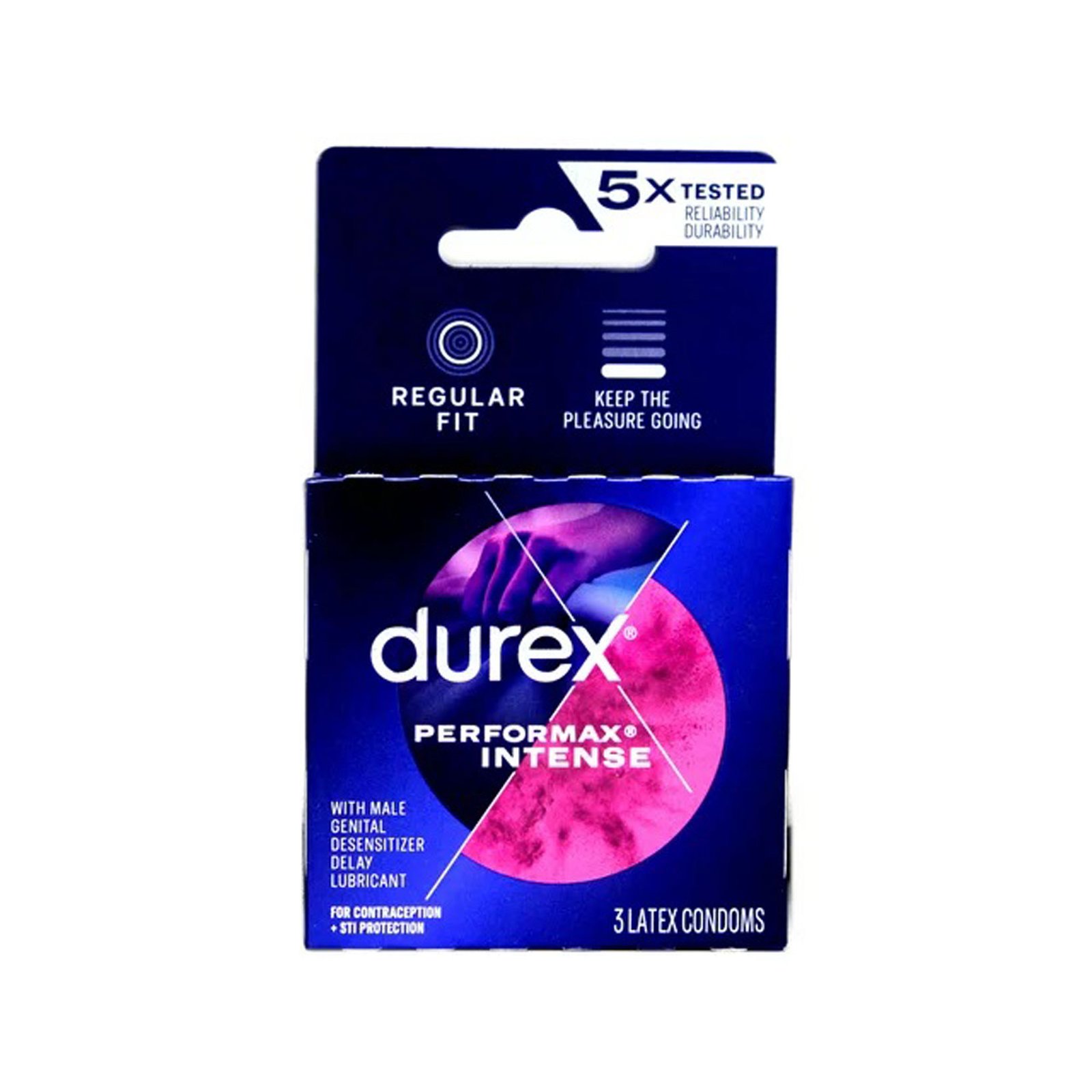 aggUse2BsMbWmpNYnLqjE50HAF8wZk6E.jpg Durex Performax Intense - 3 Pack - Image 1