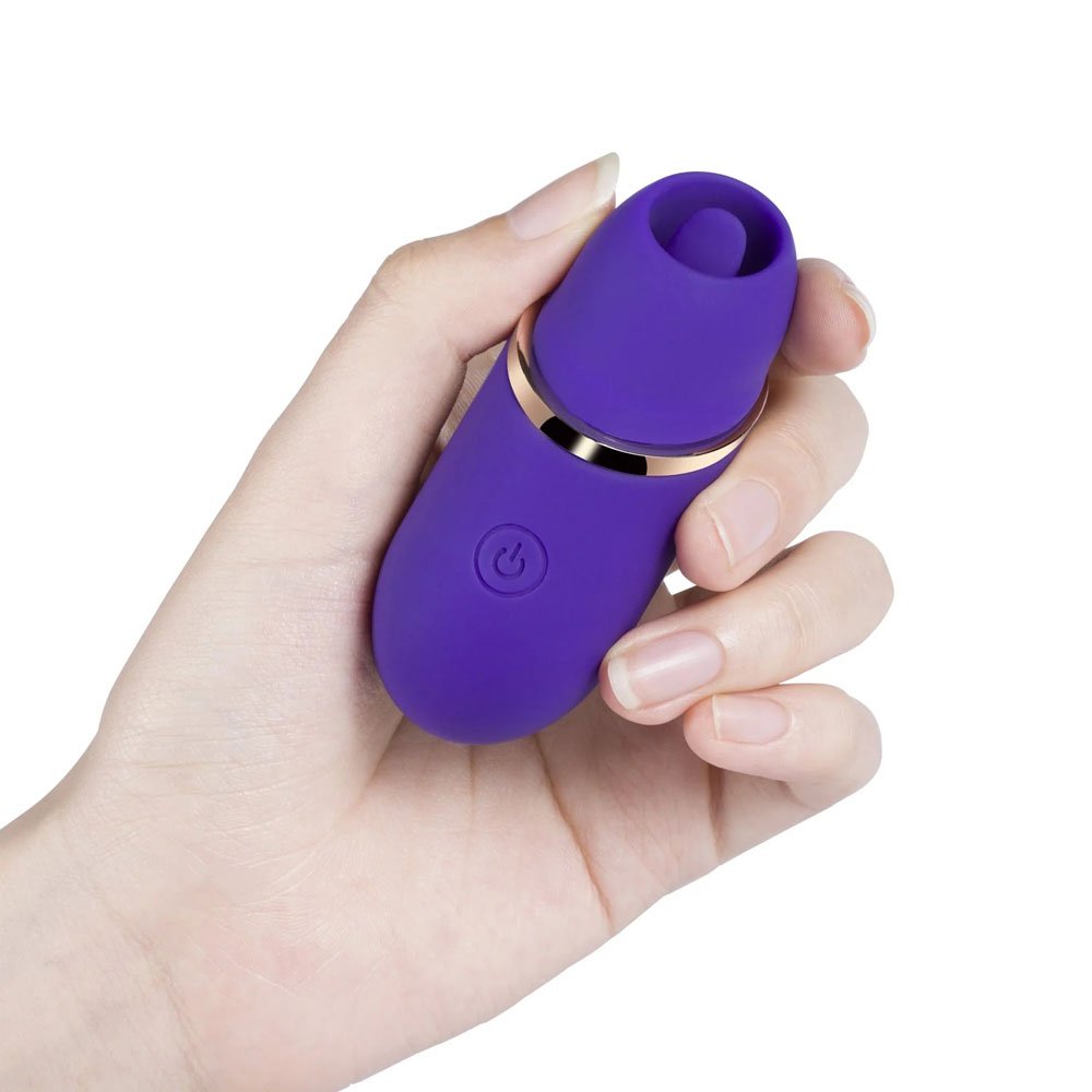 agiXQaMwIlbcchQc0BilnWTOCV6TpZQ0.jpg Abby - Mini Clit Licking Vibrator Tongue Sex Toy - Purple - Image 1