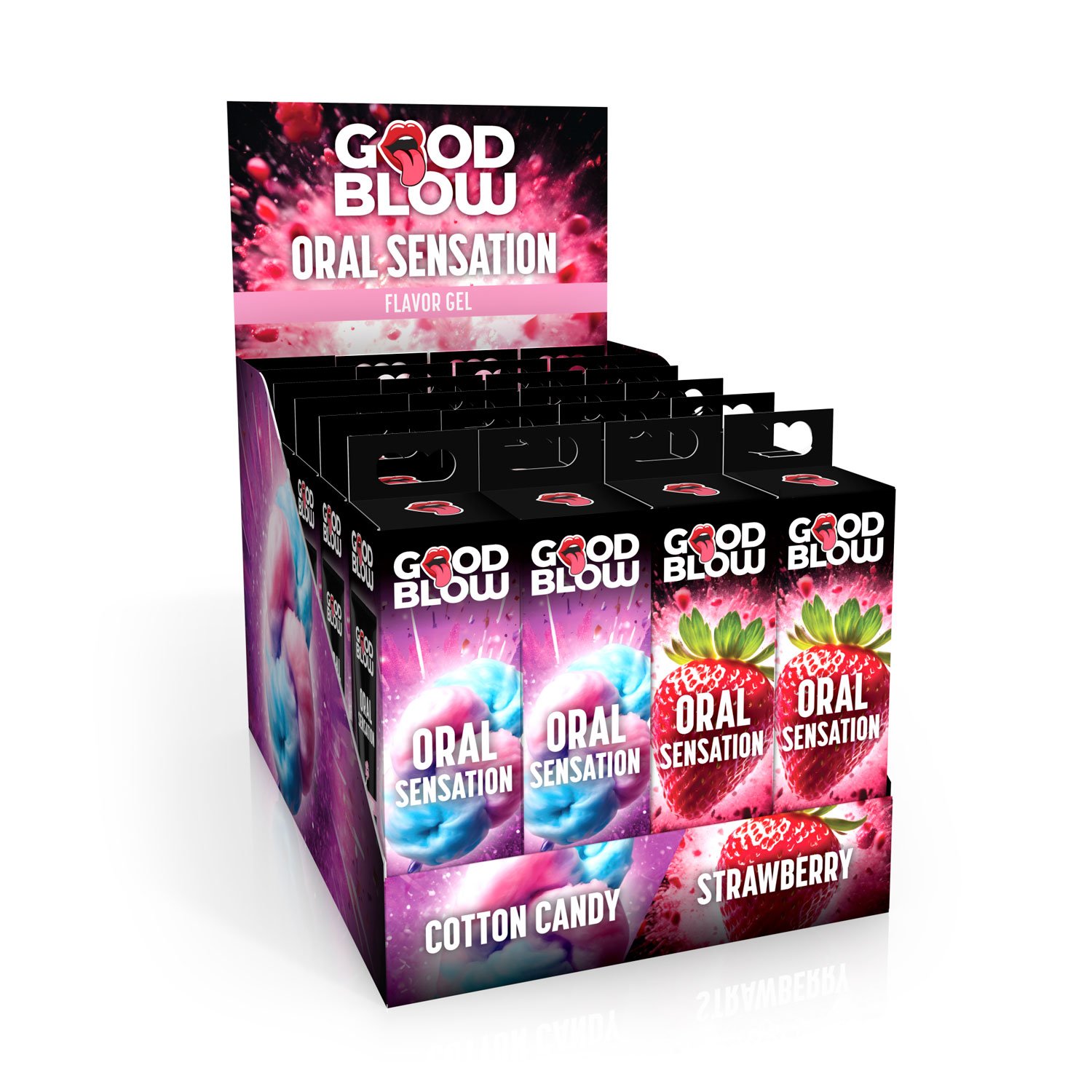 c8BfLZi3oGPikdDOaZnMdFEBCkXeEzx5.jpg Oral Sensation Gel Pop Display Strawberry/cotton Candy - 24 Count - Image 1