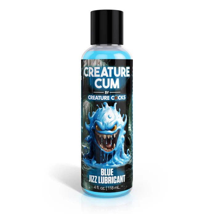 cRCD6GGC.jpg Creature Cum Blue Water-Based Lubricant 4oz - Image 1