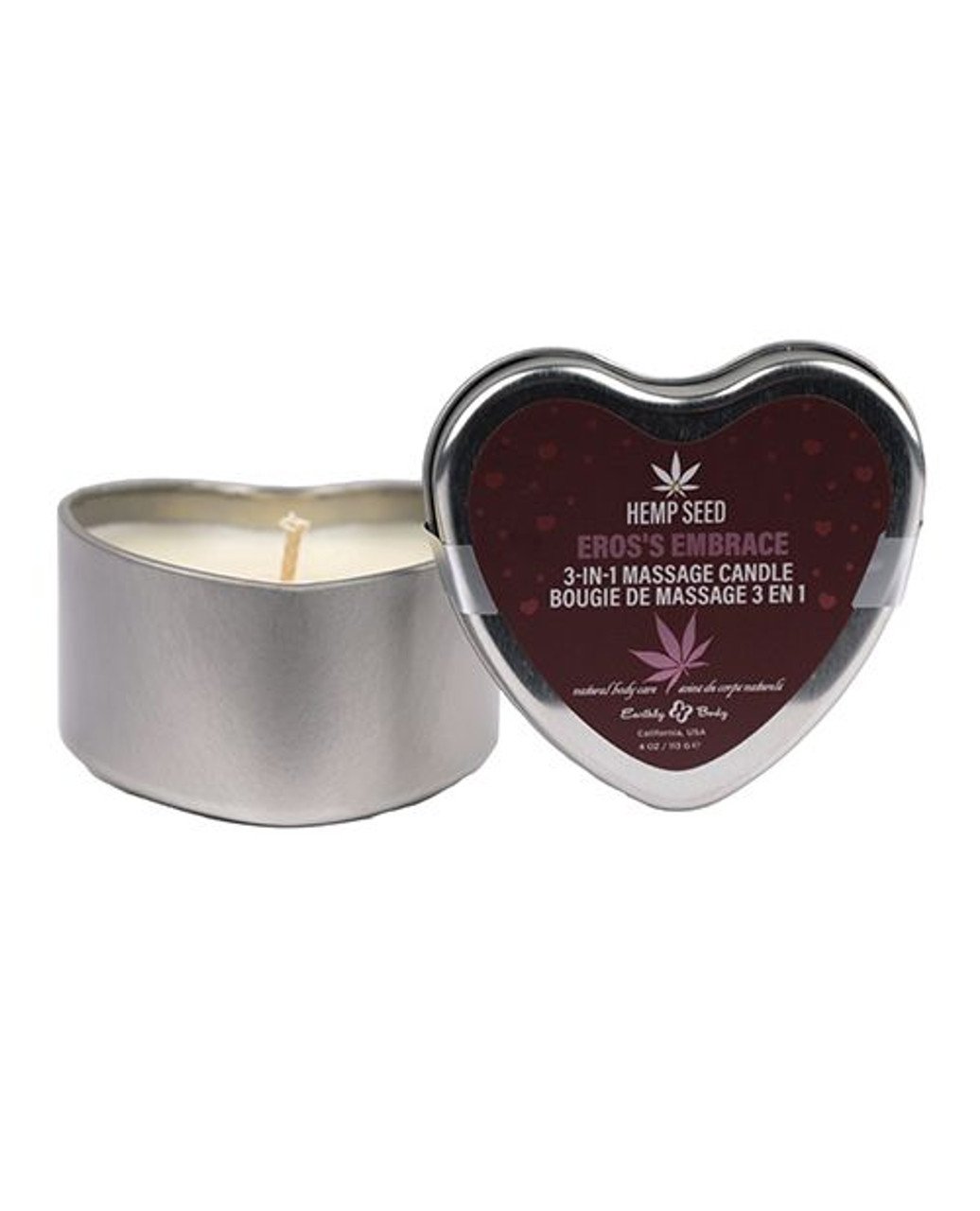 dtheoN4IBFjeqePSx9ItzY72fSOBdiJU.jpg Hemp Seed 3-in-1 Valentines Day Candle - Ero's Embrace 4 Oz - Image 1