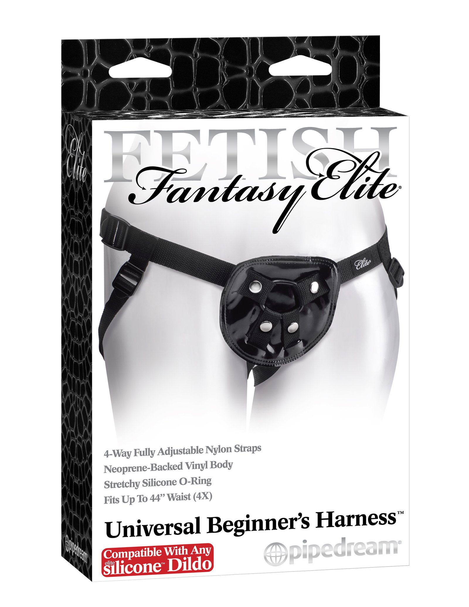 eCTOpkygYbhfc45zARPxhIUSP11vltJz.jpg Fetish Fantasy Elite Universal Beginners Harness - Black - Image 1