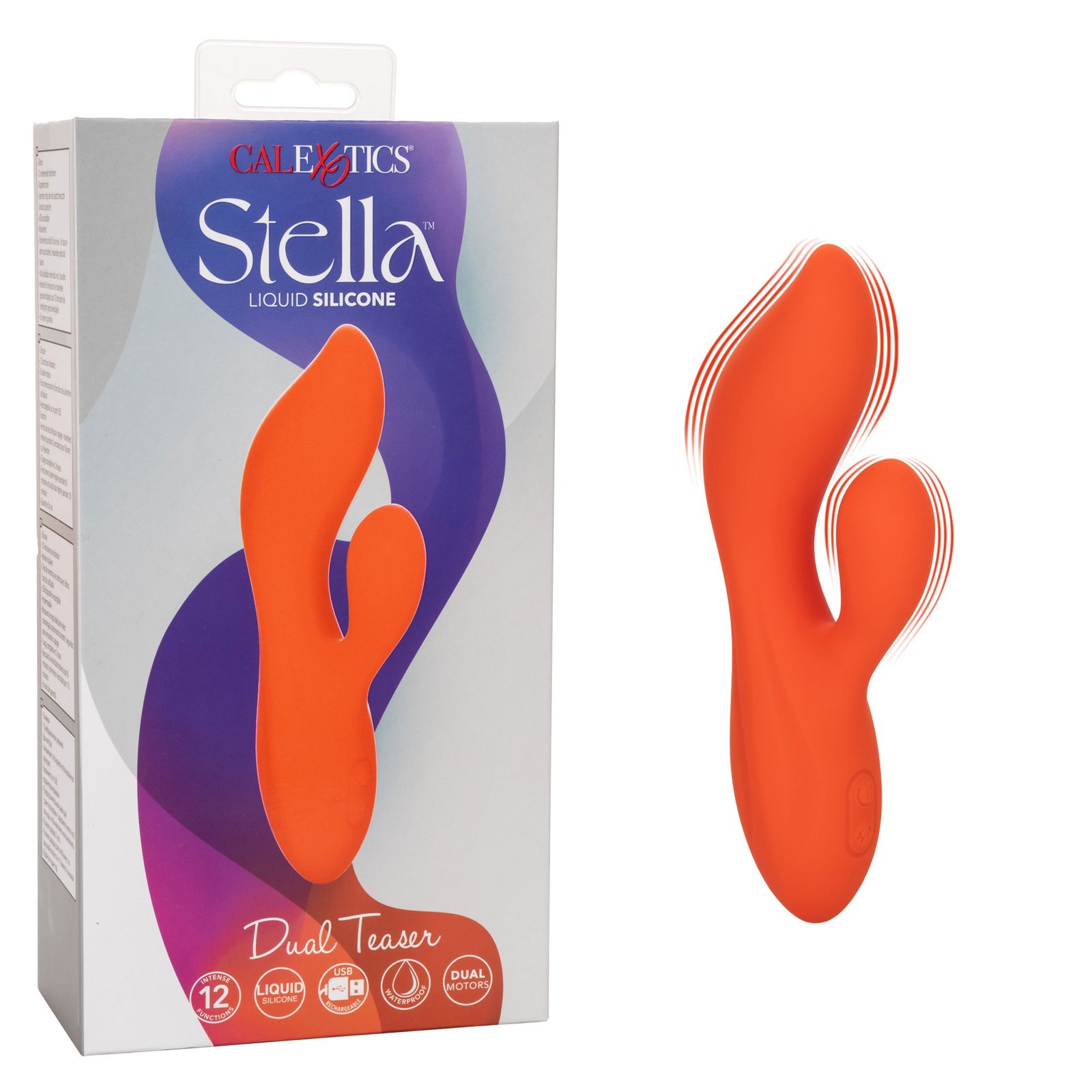 eIIj6jLAIz5CvOK903jsxxuAISnmlkYc.jpg Stella Liquid Silicone Dual Teaser - Orange - Image 1