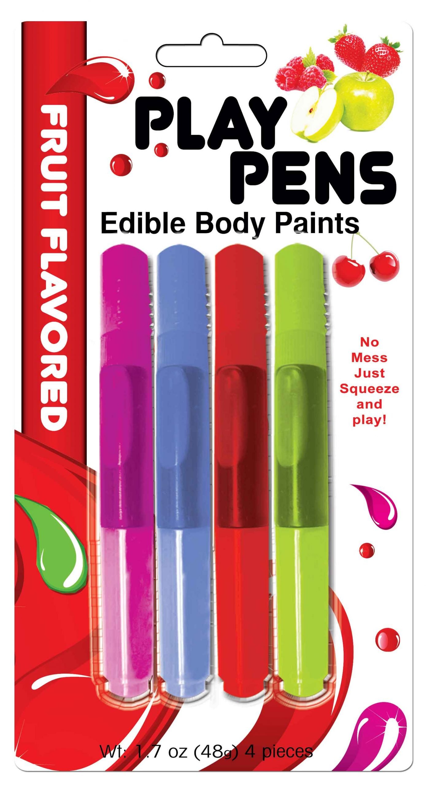 eJTFvqp2Z3mB5yGsEC8uNACn9ICuNd0M.jpg Play Pen Edible Body Paint Brushes - Image 1