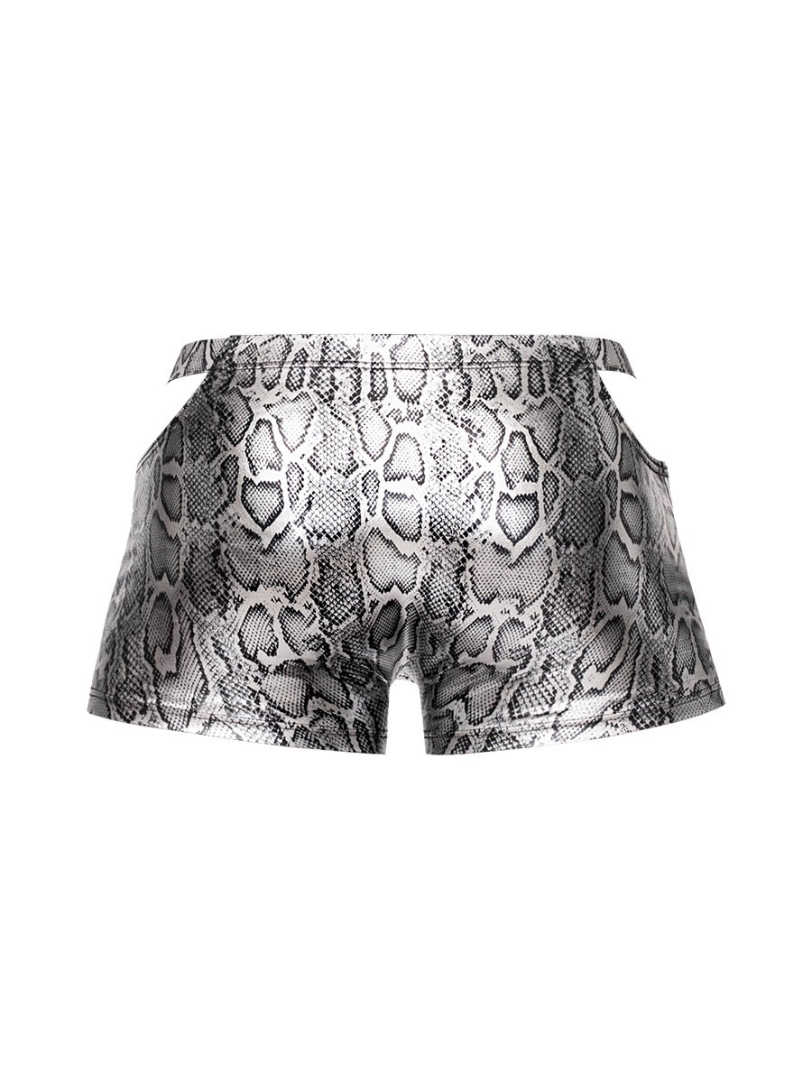 f0AcsSvZNPU68c74pTCnUUiItxq3Jnc0.jpg s'naked Pouch Short - Medium - Silver/black - Image 1