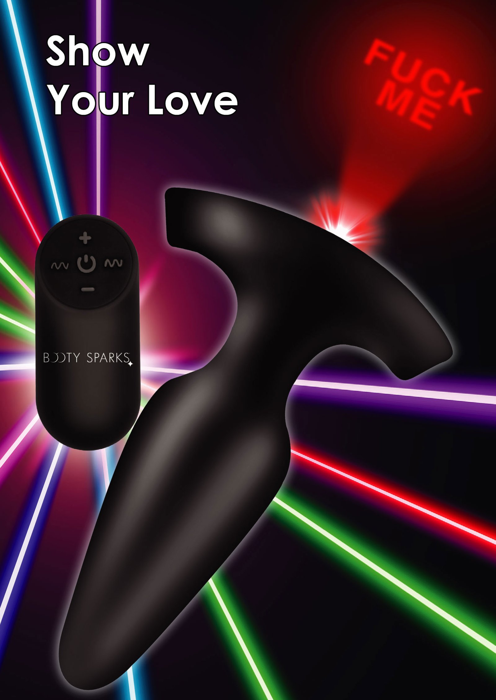 f0jpTGXmipXi2WOMauxtztYiKC4y1CSv.jpg Laser Fuck Me Anal Plug with Remote Control - Small - Image 1