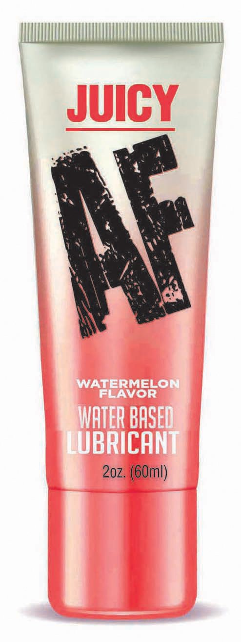 Juicy Af - Watermelon Water Based Flavored Lubricant - 2 Oz