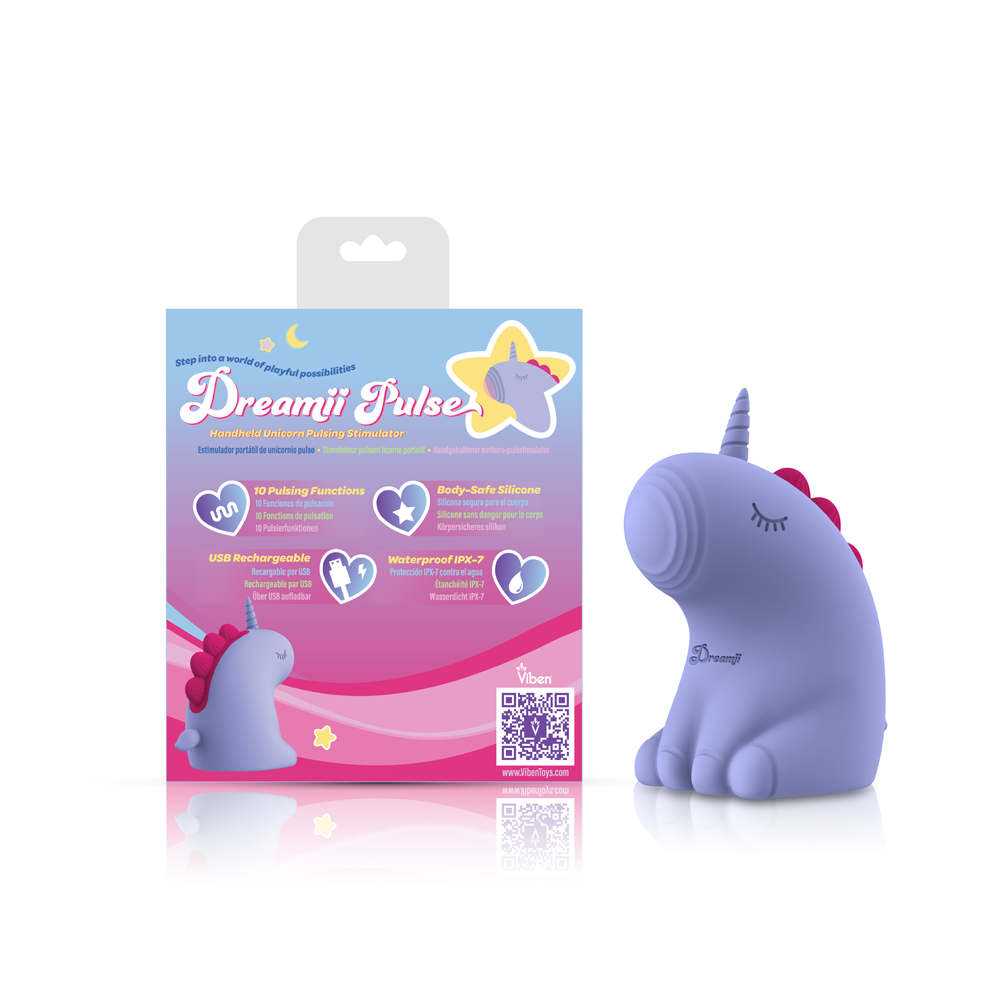 fvRKRUck.png Dreamii Pulse Pulsing Unicorn Stimulator - Mystical Purple - Image 1