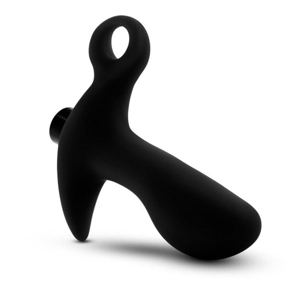 g4sYgpUTCIDn5ffsxFfPPFaAxnQxrEM8.jpg Anal Adventures- Platinum - Silicone Vibrating Prostate Massager 01 - Black - Image 1