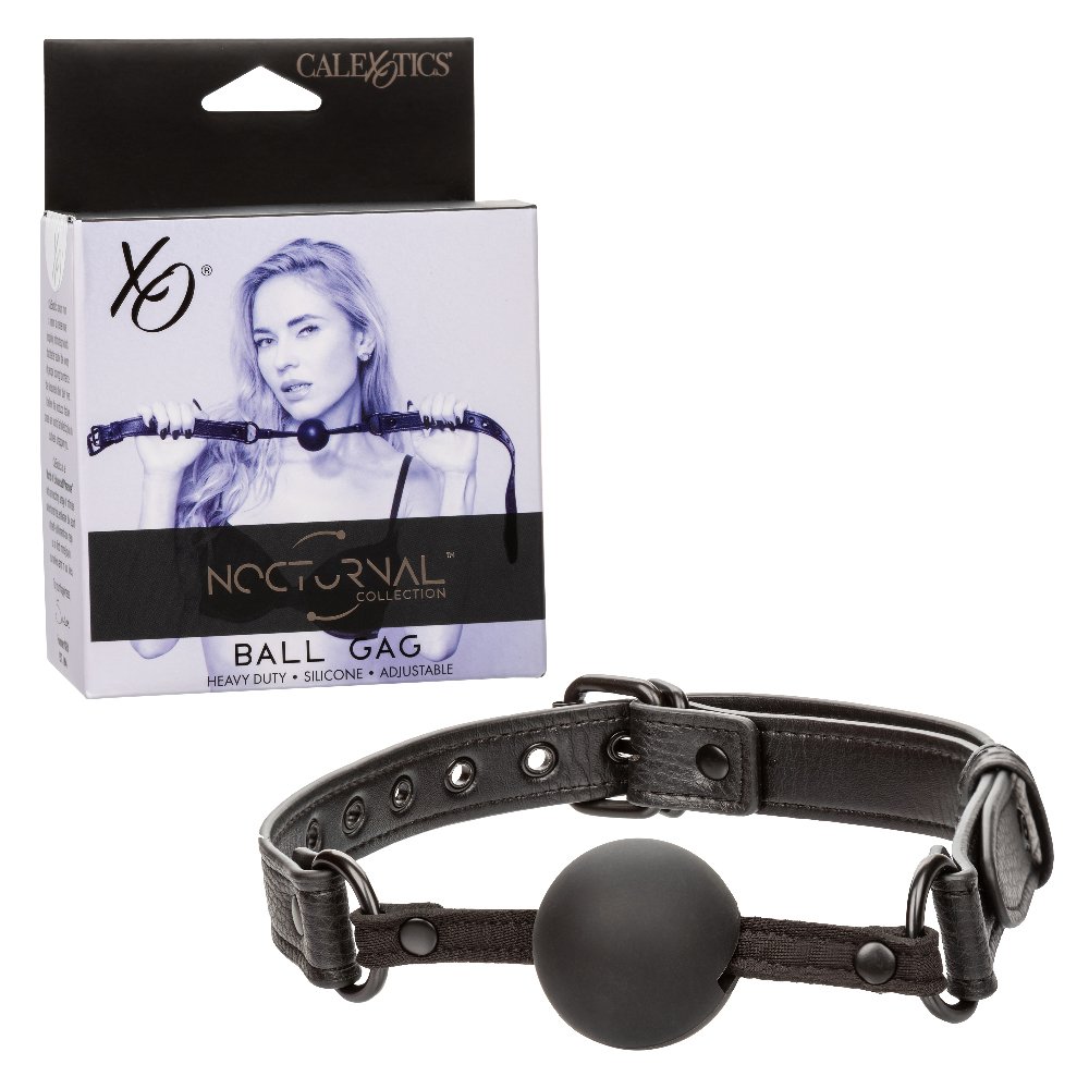 hwmRu8ly7w4nuCCWBHVYPqf1a48enSNE.jpg Nocturnal Collection Ball Gag - Black - Image 1