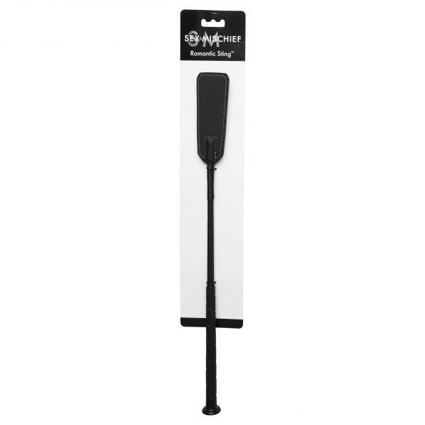 Sex and Mischief Romantic Sting Crop - Black