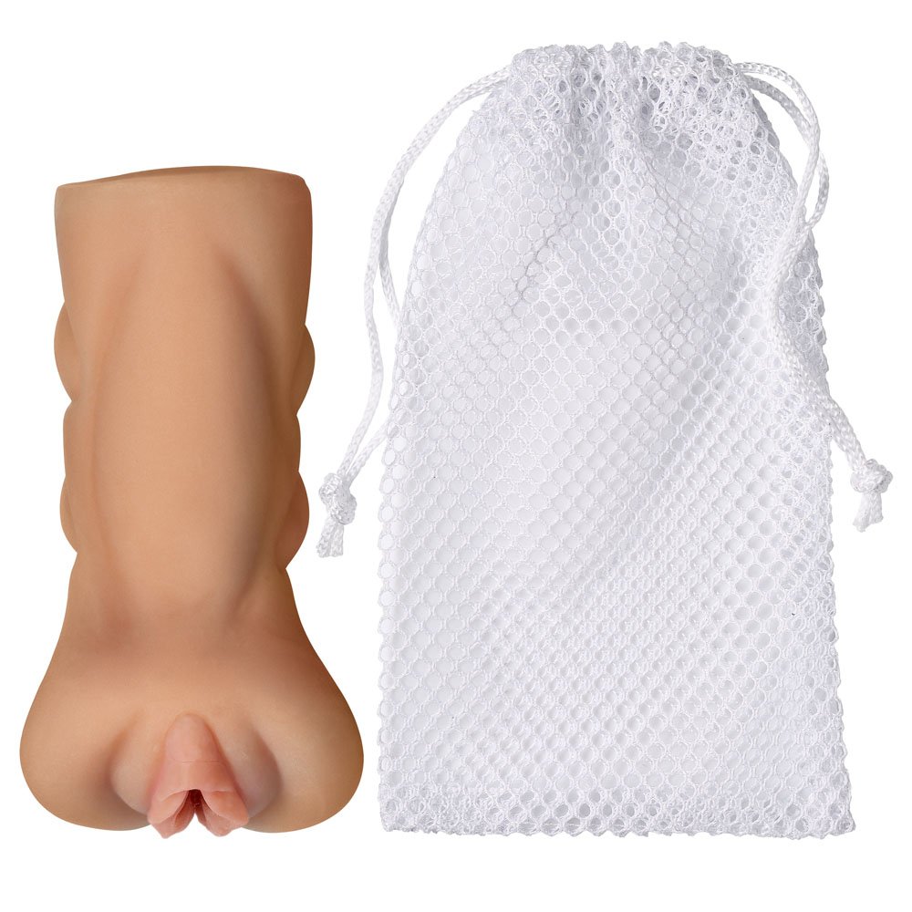 iHCdZgim80BBiAq7V9ptfWewya4OaP0n.jpg Pocket Pussy Stroker - Tan - Image 1