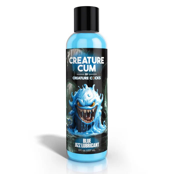 ilblA880.jpg Creature Cum Blue Water-Based Lubricant 8oz - Image 1