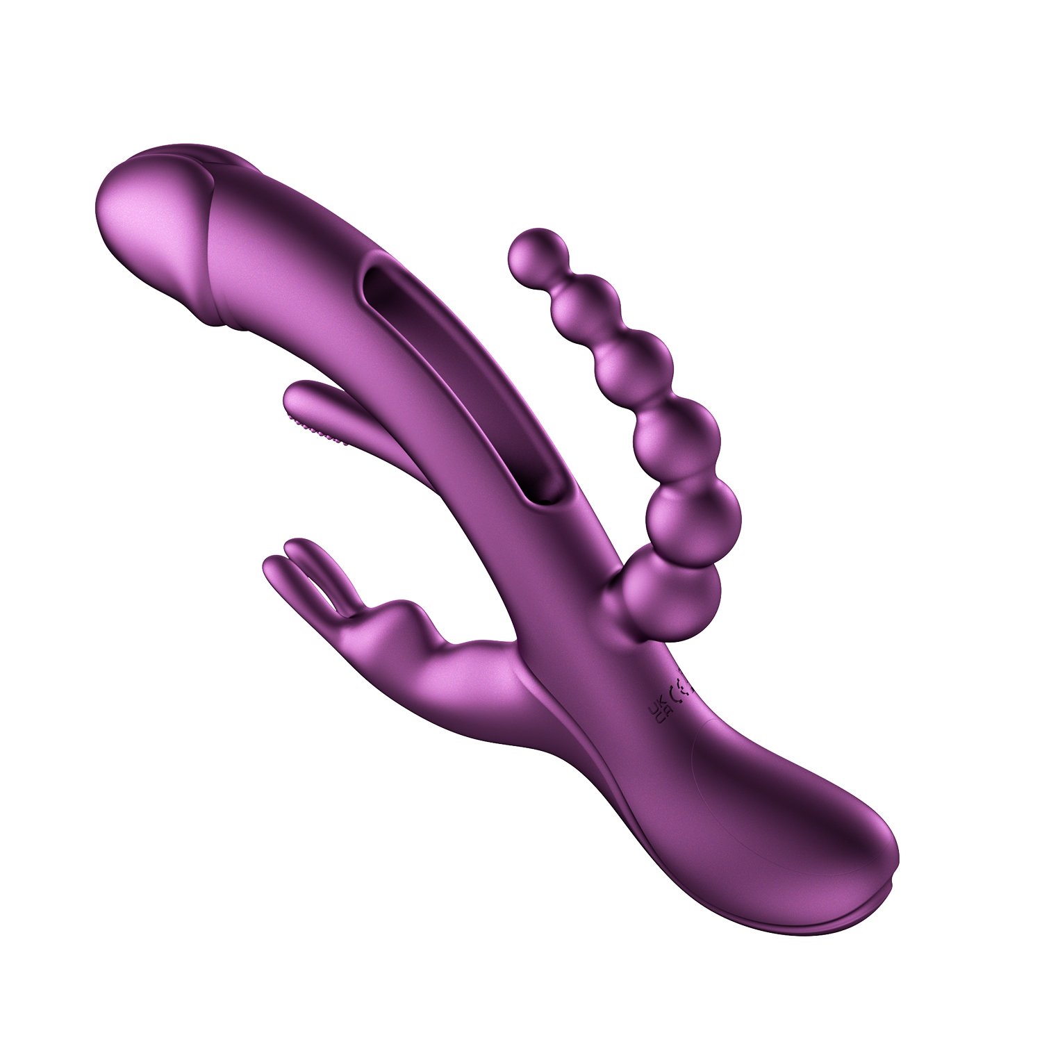 jmXWWej7BPCise617qlPBEH7EQexjI2W.jpg Trilux - App Controlled Rabbit Vibrator - Purple - Image 1