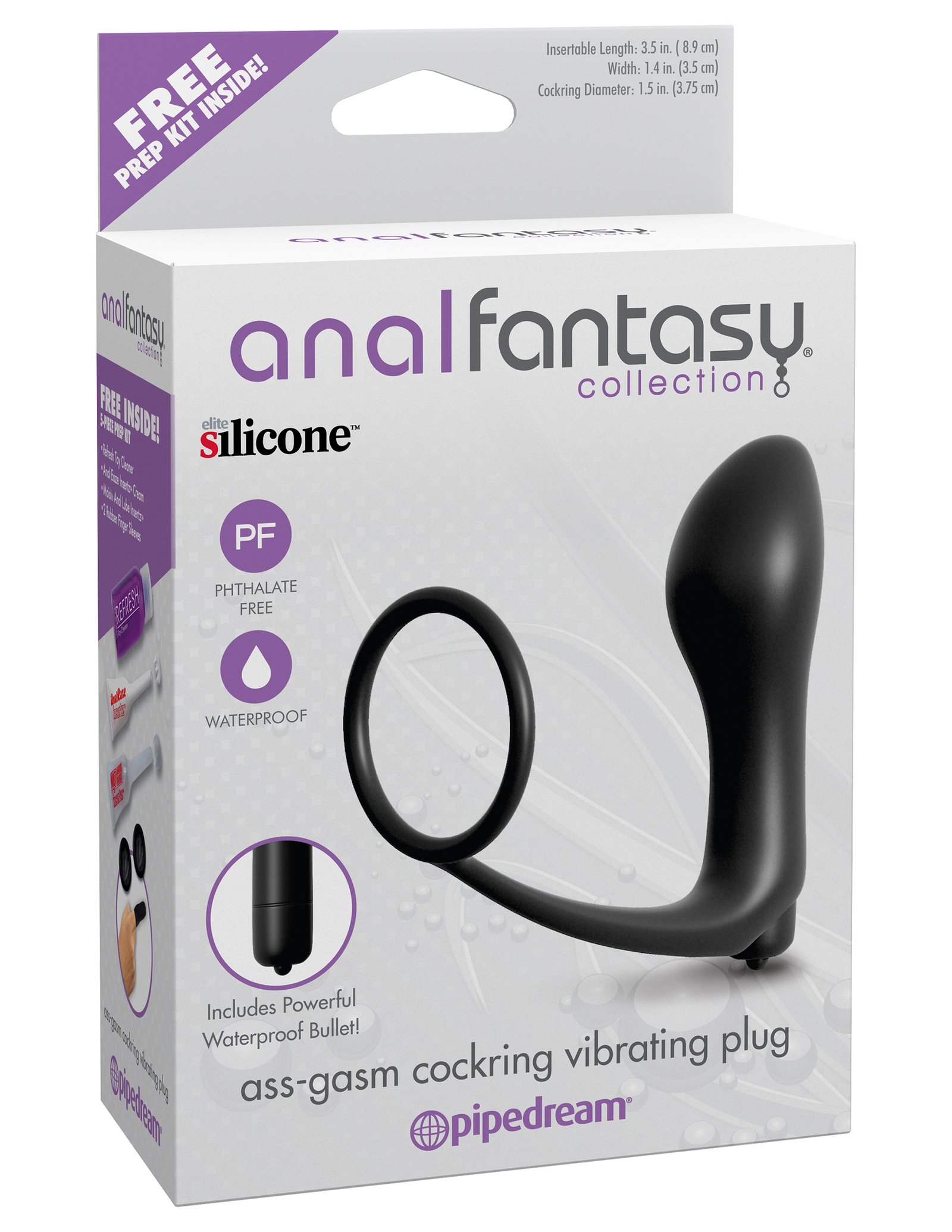 k4w7XTg1XC8gO1UVaLarNsrEYLCuwamX.jpg Anal Fantasy Collection Ass Gasm Cockring Vibrating Plug - Image 1