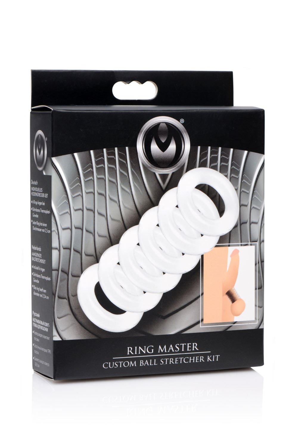 l3XTxgv3TTToRCYvDFJACl6zFF1hHORp.jpg Ms Ring Master Custom Ball Stretching Kit - 6 Ring Pack - Image 1