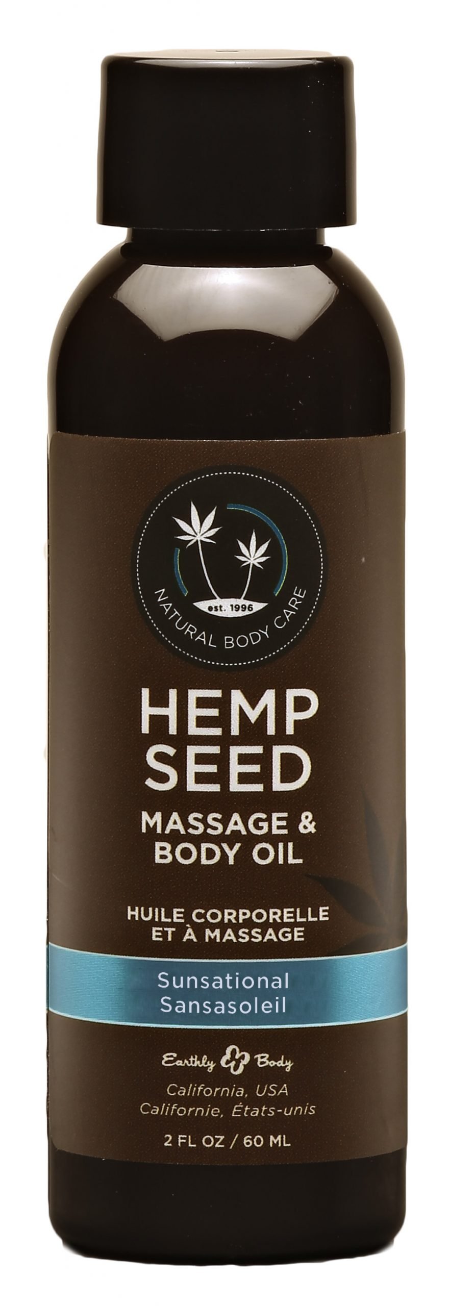 la9KMoLAYYyrZhbOzFUmO9rOIQTzM9Ae.jpg Hemp Seed Massage and Body Oil - Sunsational 2 Fl. Oz/ 60ml - Image 1