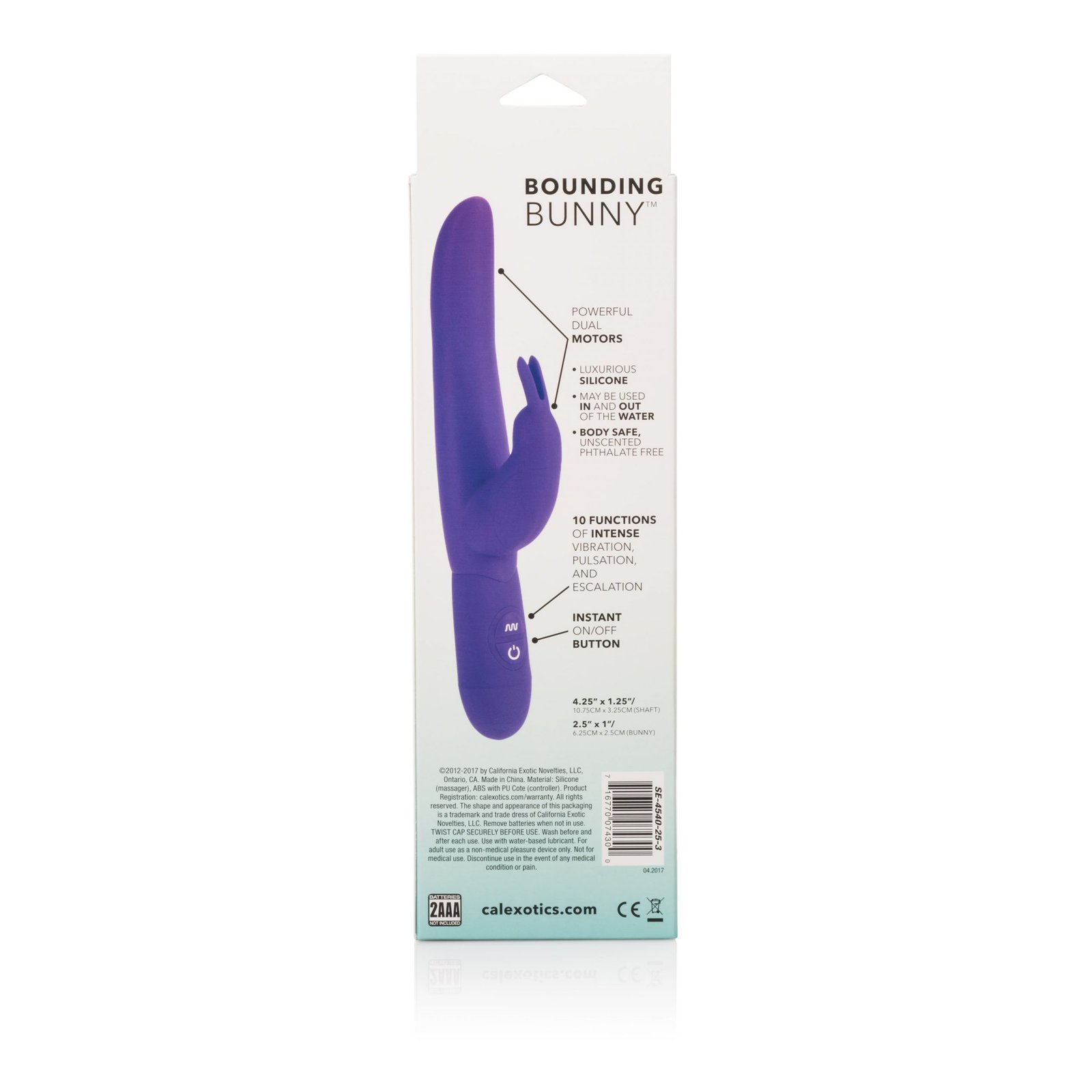 lf5i35aiBs4xorG5rqZGjVZprUwTBFu4.jpg Posh 10-Function Silicone Bounding Bunny - Purple - Image 1