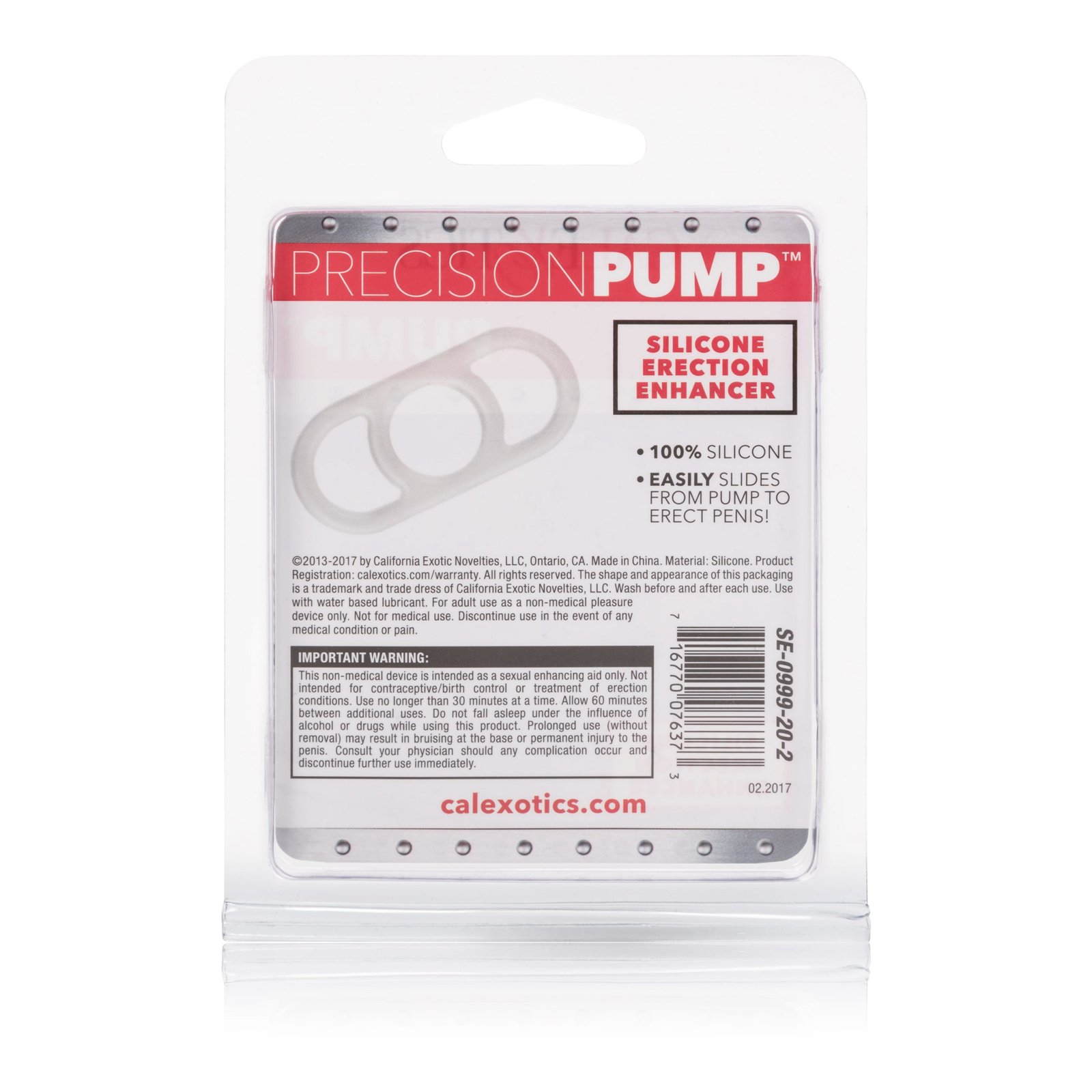 lxUVLD4etFcEkHKw6NtvUMT3QPaf3b6K.jpg Precision Pump Silicone Erection Enhancer - Clear - Image 1