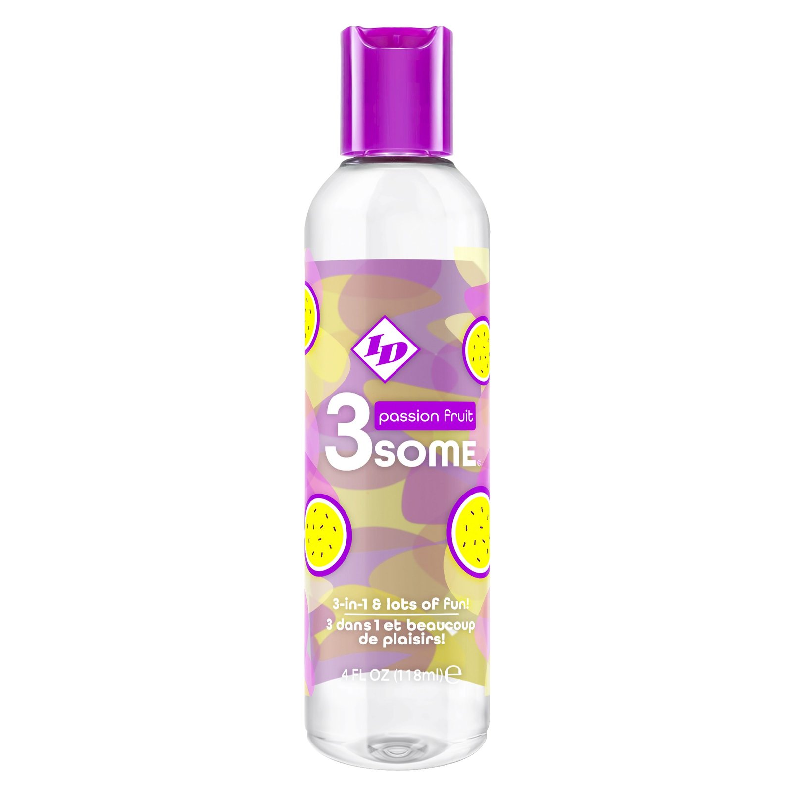 mQLE68OY49SrOiVDhRmZUjRGpsrHb3A2.jpg 3some 3-in-1 Lubricant - Passion Fruit - 4 Fl. Oz. - Image 1