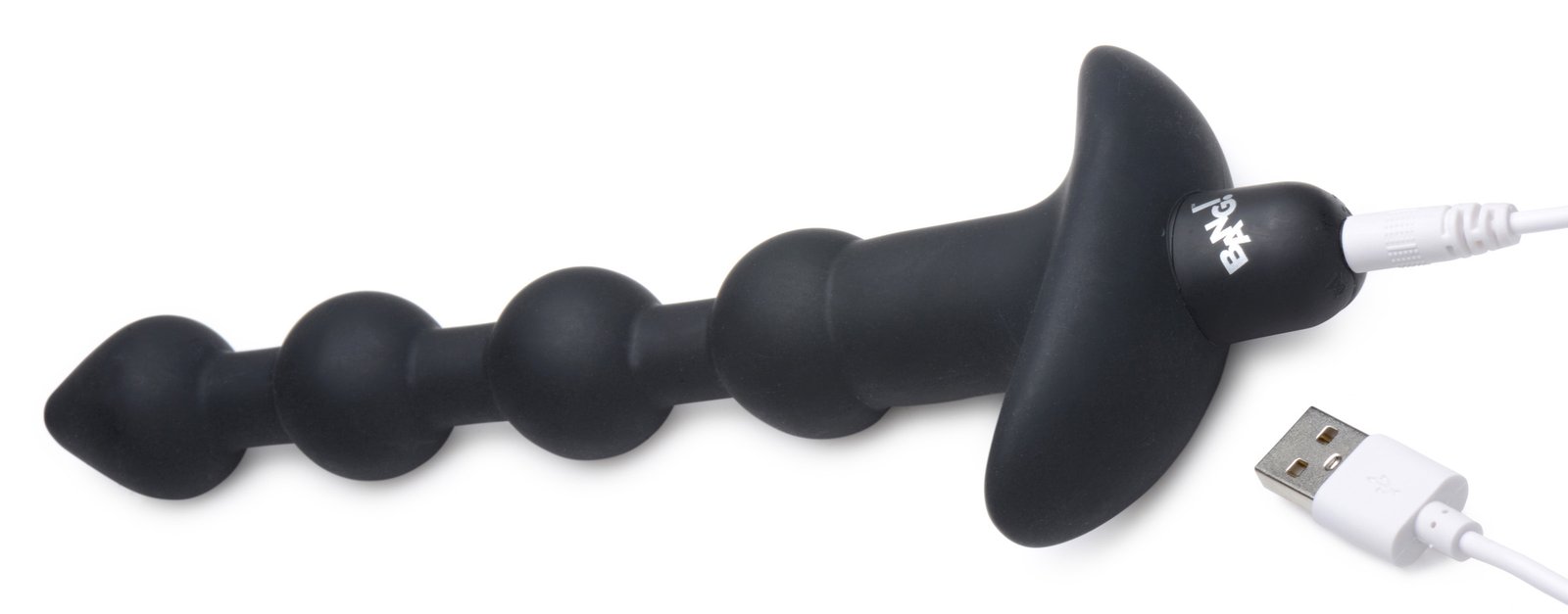 oiQLgFCvruG8lKcJeKZyK404grh8tIKY.jpg Bang - Vibrating Silicone Anal Beads and Remote Black - Image 1