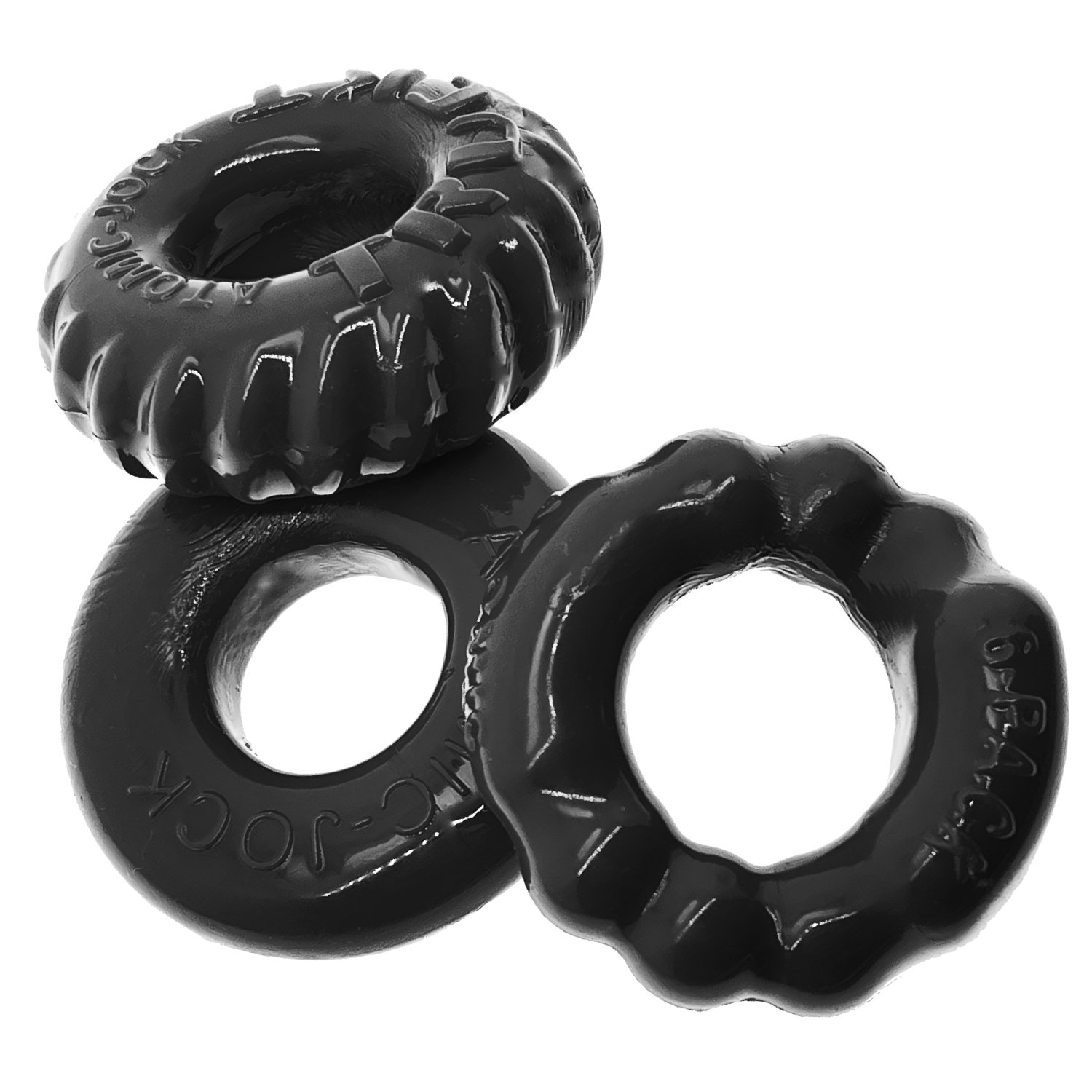 r8rQHiT2Os2U3kkPHZzxE6yqJdRZ6Pd8.jpg Bonemaker 3-Pack Boner Rings - Black - Image 1