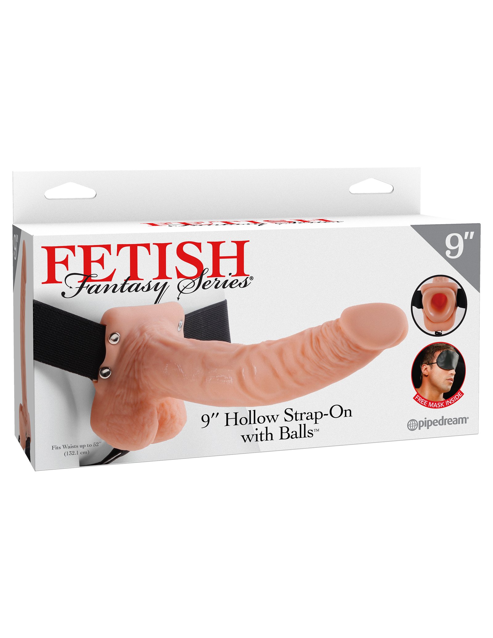 sU7jABuNkPzPAPc9Bhux0igHkD4oz3SC.jpg Fetish Fantasy Series 9 Inch Hollow Strap-on With Balls - Flesh - Image 1