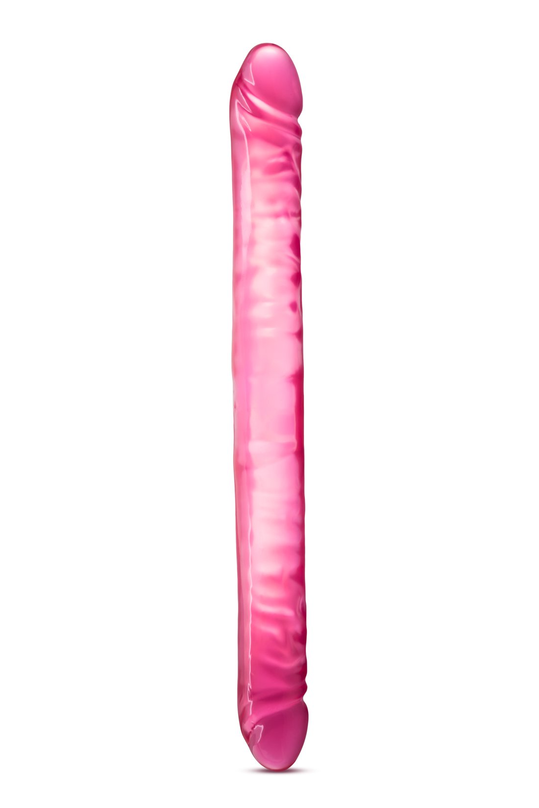t0z5YidXdJdcugxa2NHzPmiqWyWKj12E.jpg B Yours 18 Inch Double Dildo - Pink - Image 1