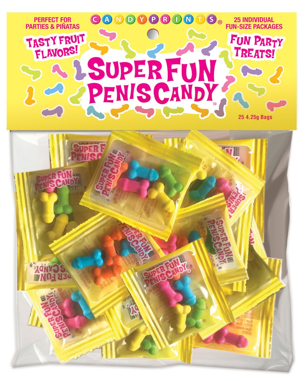 tsFxebDAyIkEY3x6Op2jLYXXCGKlcEY8.jpg Super Fun Penis Candy 25 Individual Fun-Size Packages - Image 1
