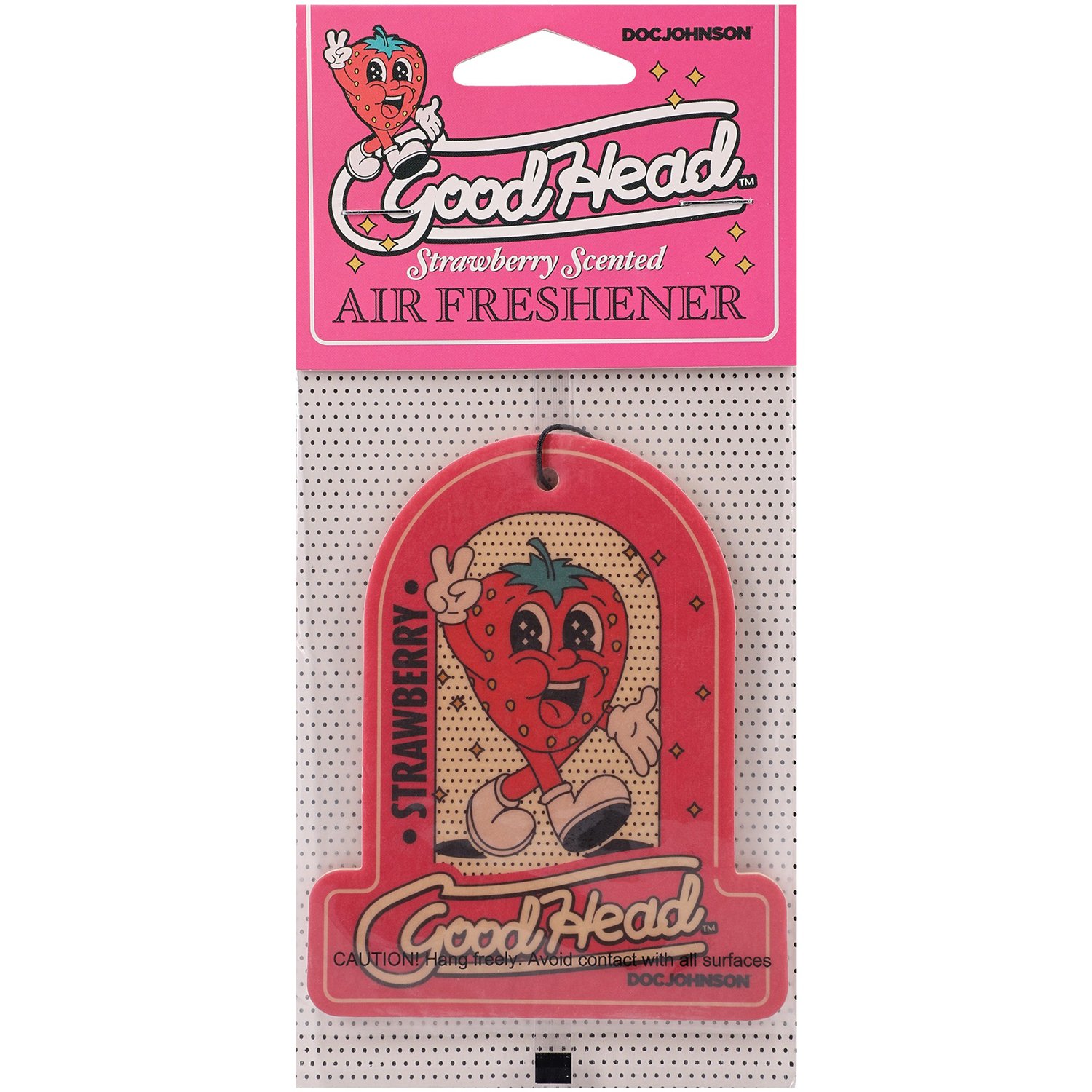 ubsWUNgiEr85SnAlANAilKT4A4slrJjo.jpg Goodhead Air Freshener Strawberry - Image 1