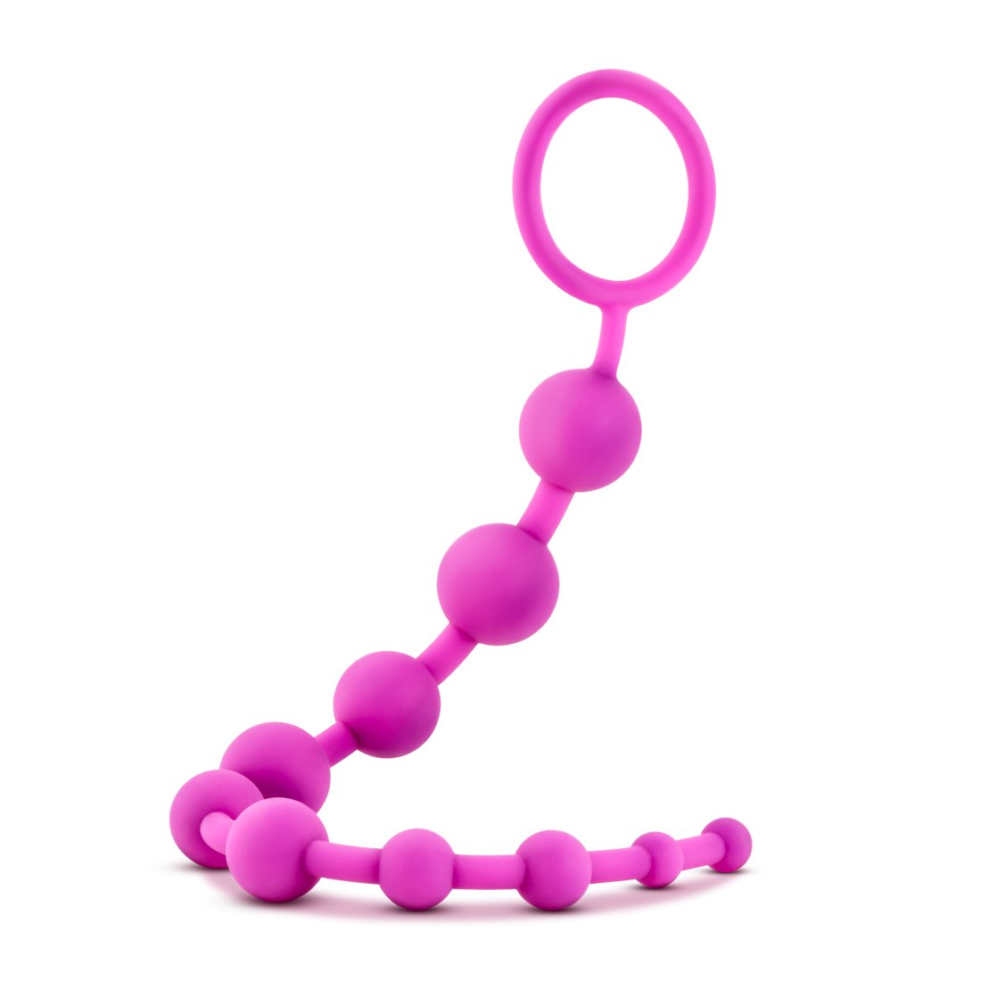 w7q8jjqzumqwNDnfr1lF91vFKqDJW0DY.jpg Luxe Silicone 10 Beads - Fuchsia - Image 1