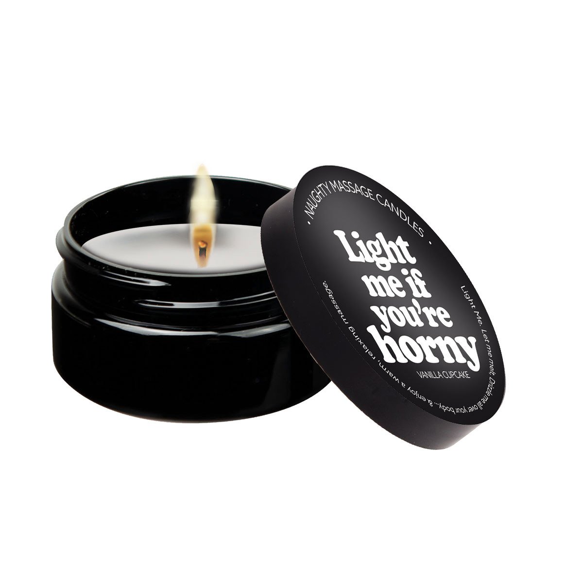 wU2WGqMcw6zPRACIQWfB5LFzU23IUNr0.jpg Light Me if You're Horny - Massage Candle - 2 Oz - Vanilla - Image 1