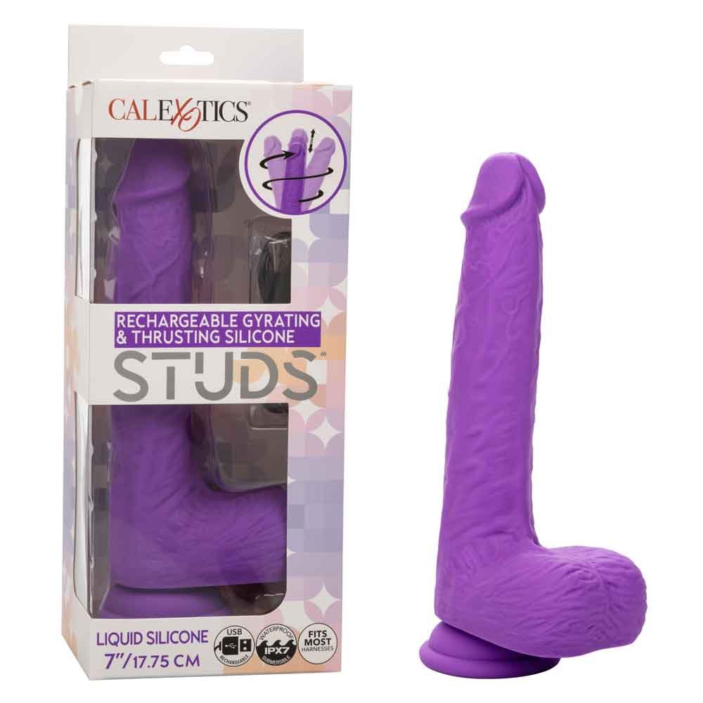 wb5o0fd6CYt1JatrneVqT4KtEanIPMdX.jpg Rechargeable Gyrating and Thrusting Silicone Studs - Purple - Image 1