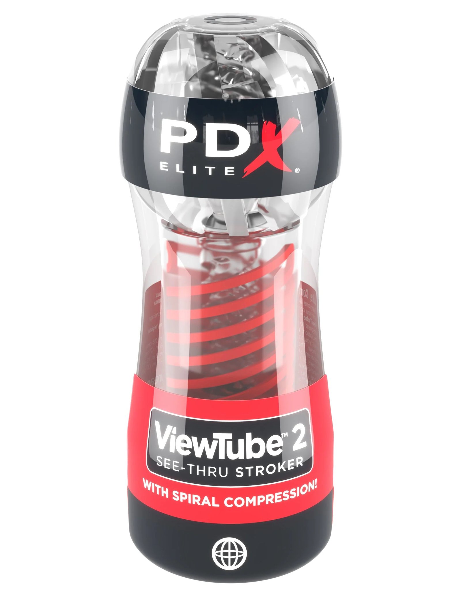 y9o1SskNQW1yRgHXHLhNVbHKvzk0sFRP.jpg Pdx Elite Viewtube 2 Stroker - Clear - Image 1