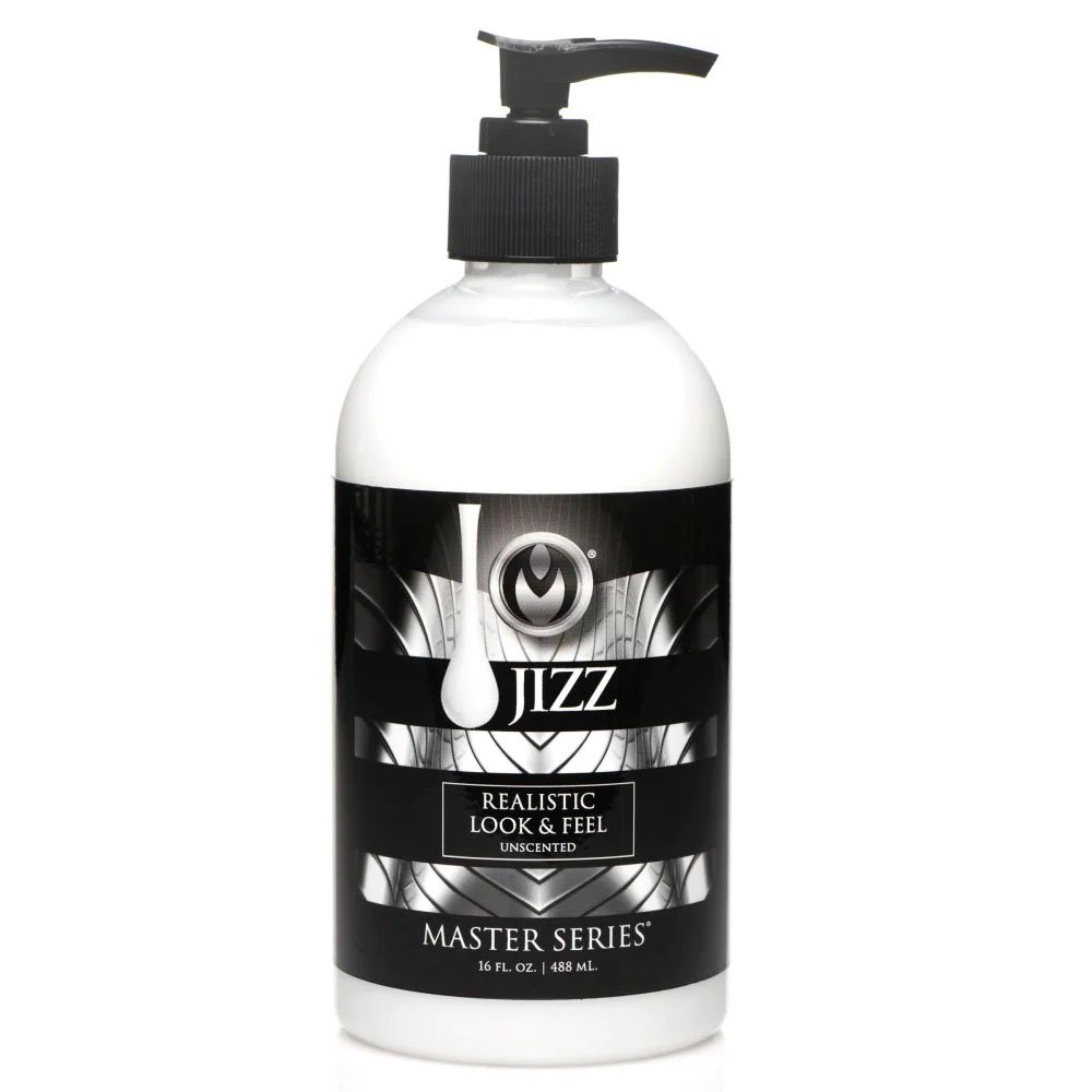 yPuyW6TPKb3Nnk4oC0CDi5QZJhLXbfbT.jpg Master Series Jizz Unscented Water-Based Body Glide - 16 Oz - Image 1