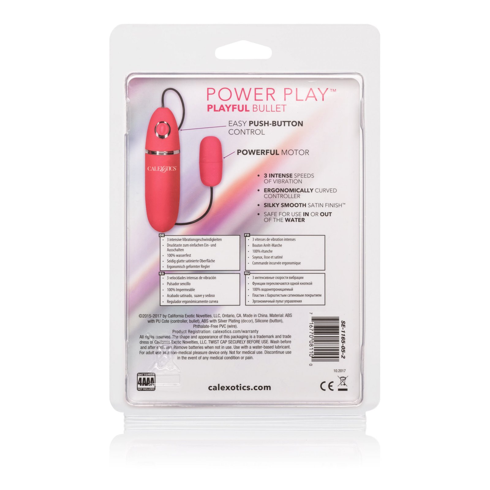 yyku7s2k9jZ3X3tEMC9gT4rpceQEOLHW.jpg Power Play Playful Bullet - Pink - Image 1