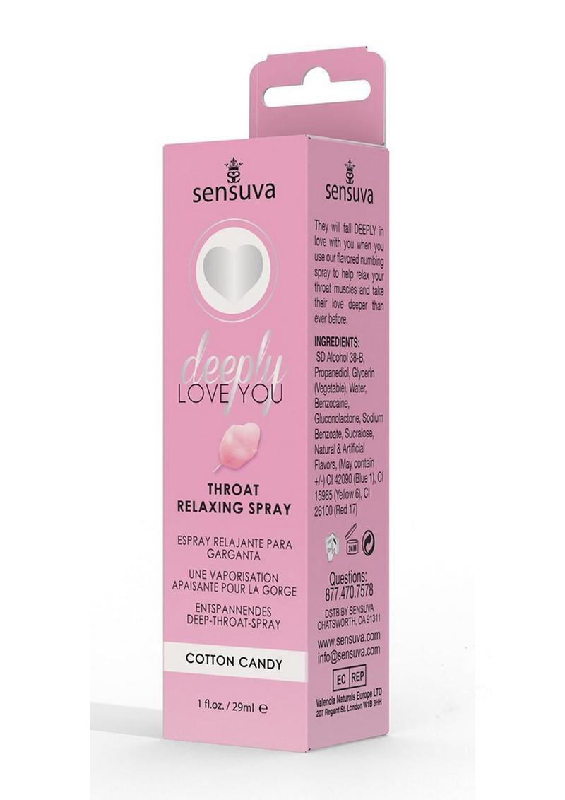 zLoLq6ELIrdgMhuxTH72fvuporqm9Zfs.jpg Deeply Love You Throat Relaxing Spray - 1 Fl. Oz. - Cotton Candy - Image 1