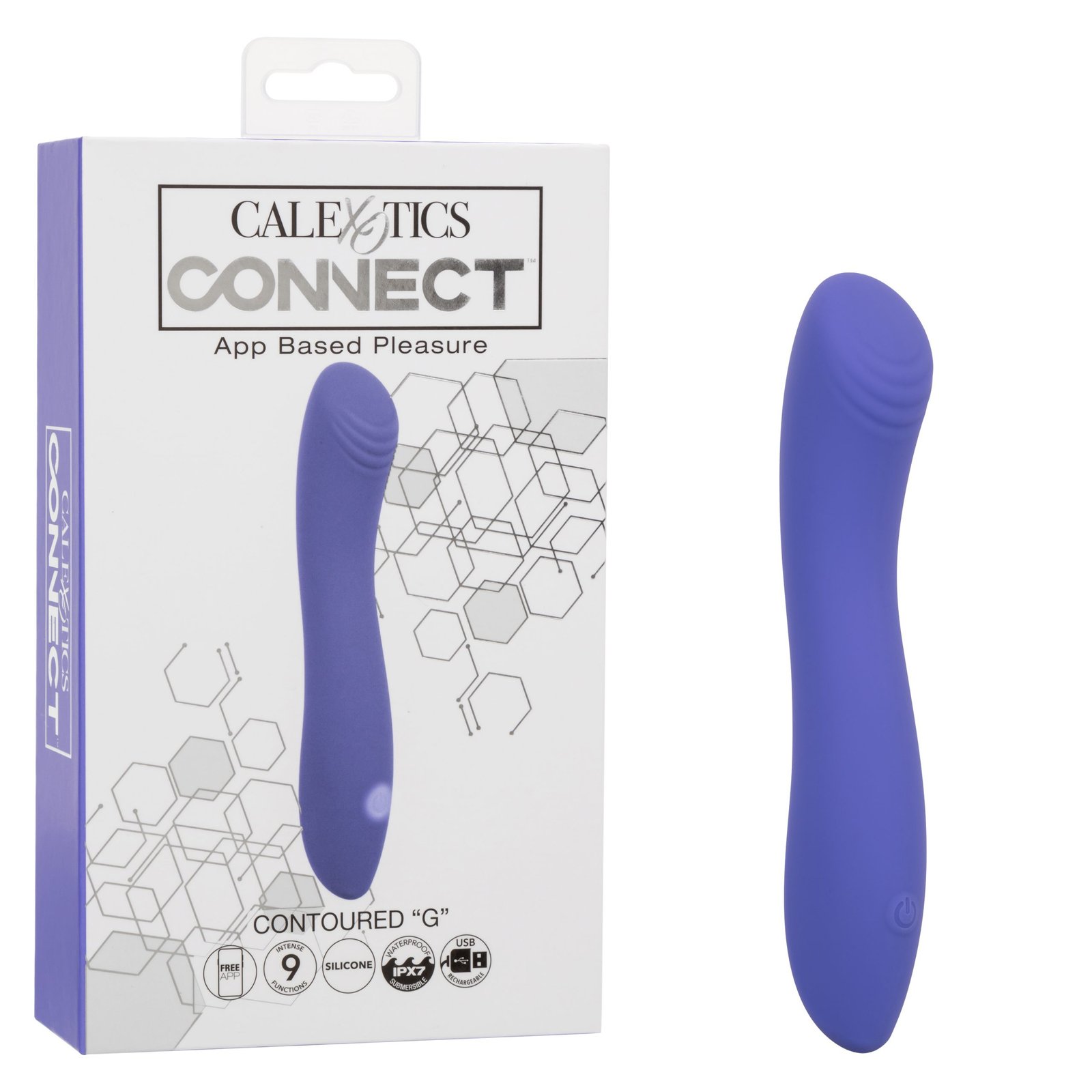 zW5BduBa930WiLIi6k1rRzSKcTBPScjA.jpg Calexotics Connect Contoured "G" - Periwinkle - Image 1